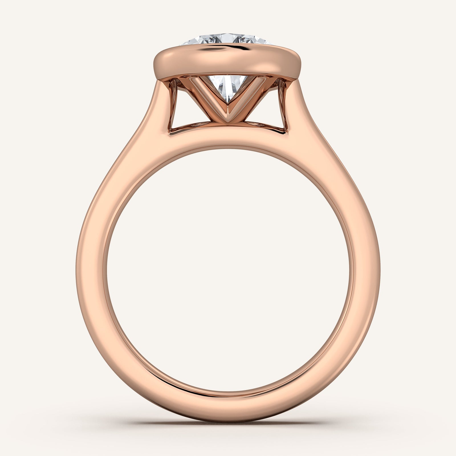 Étoile — Cathedral Bezel Set