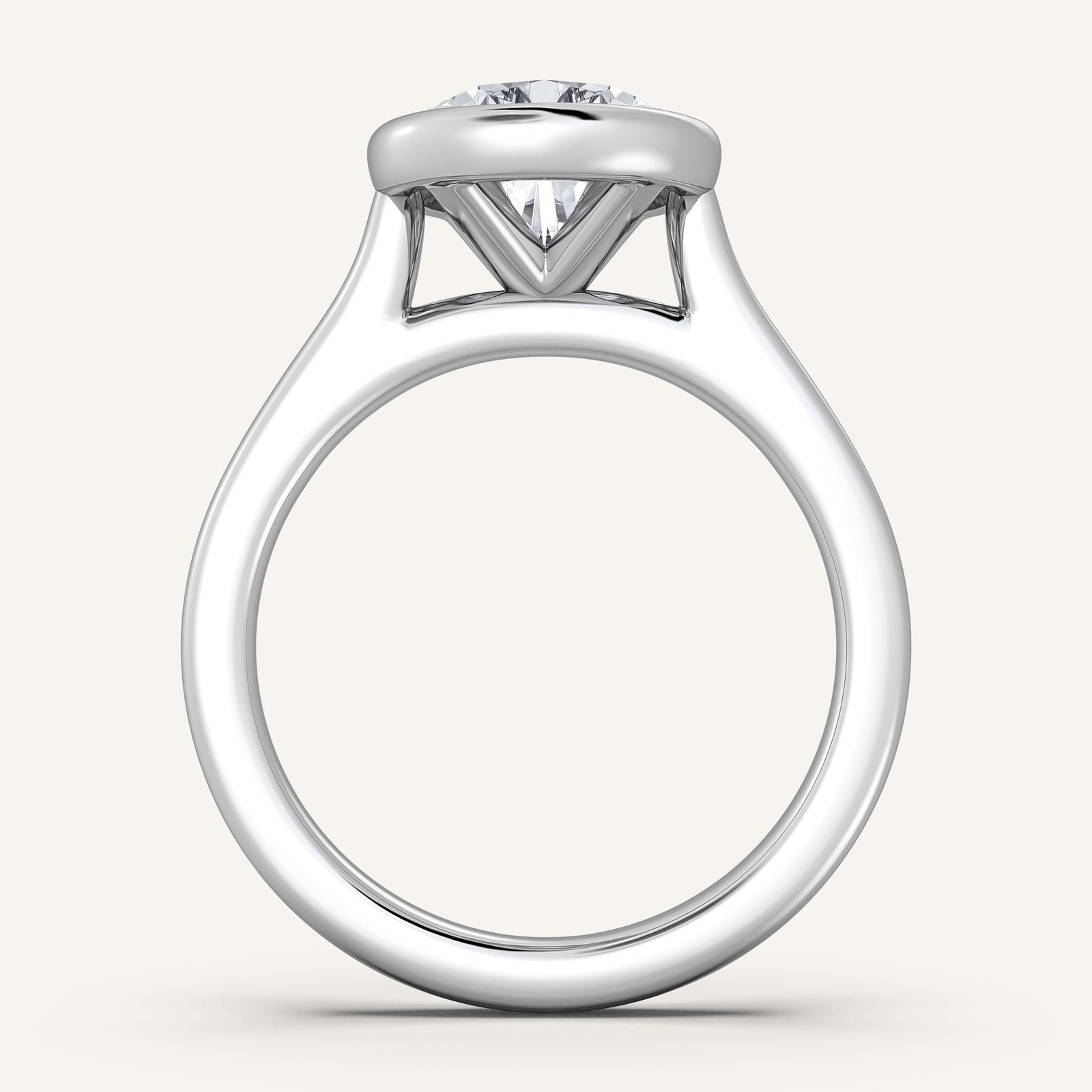 Étoile — Cathedral Bezel Set