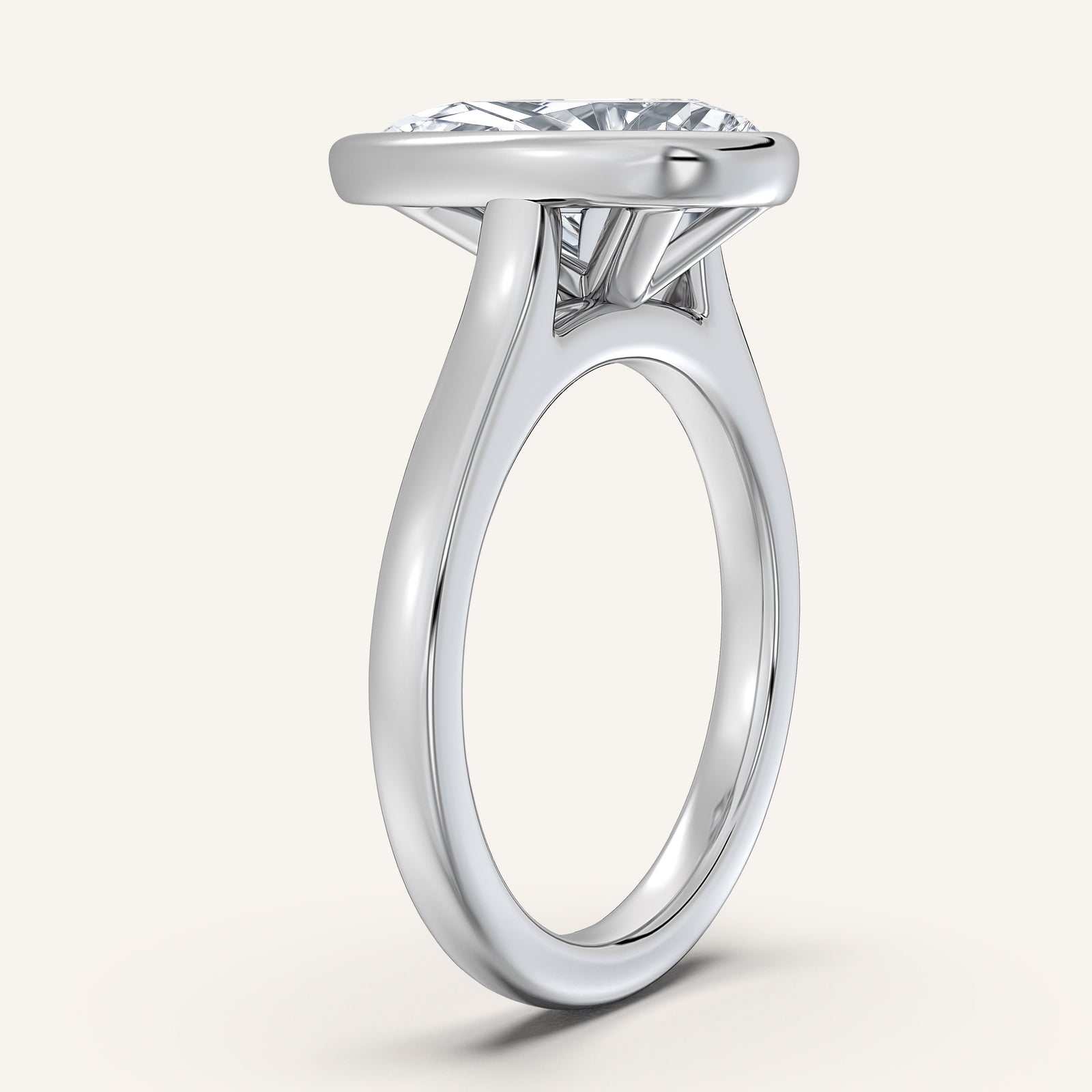 Étoile — Cathedral Bezel Set