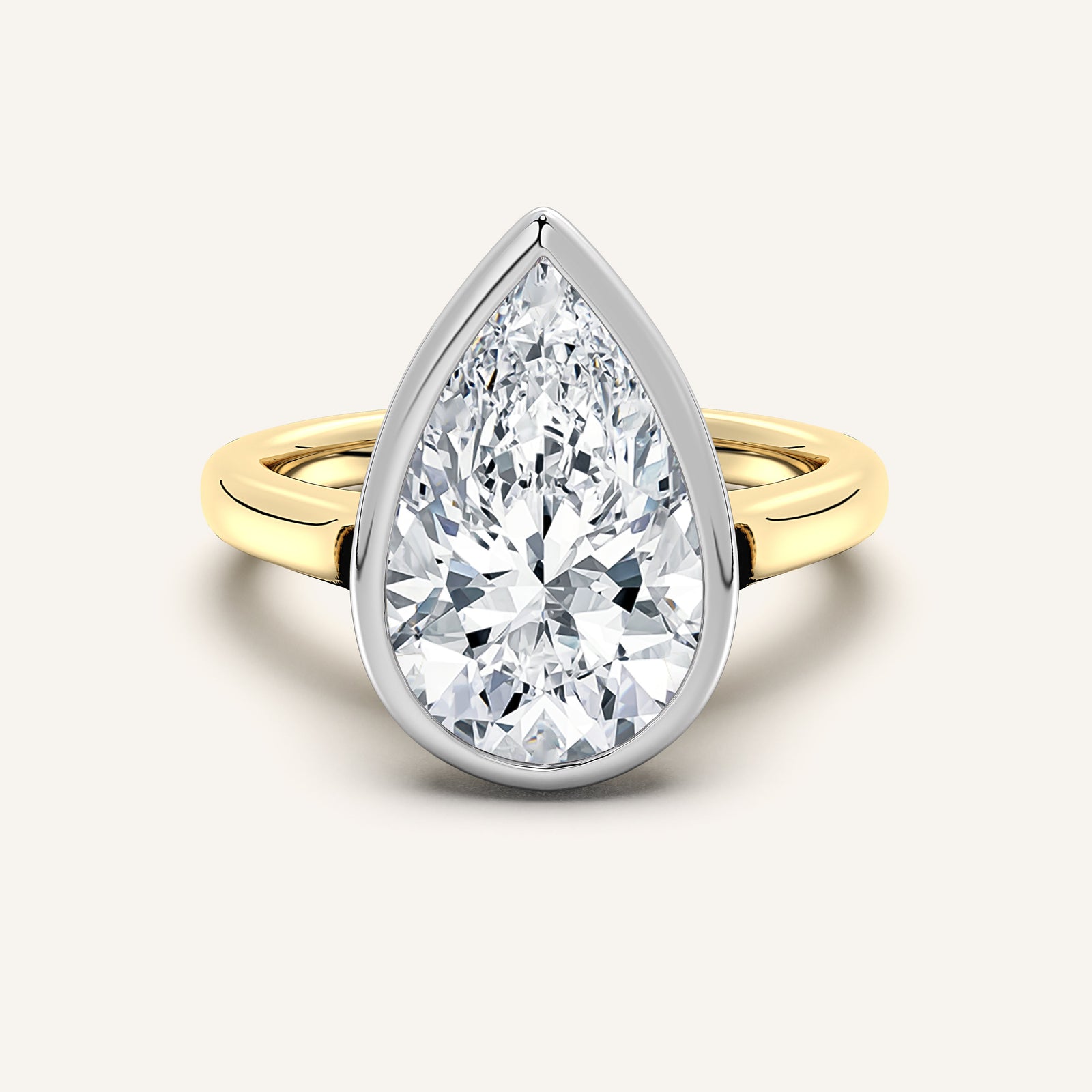 Étoile — Cathedral Bezel Set