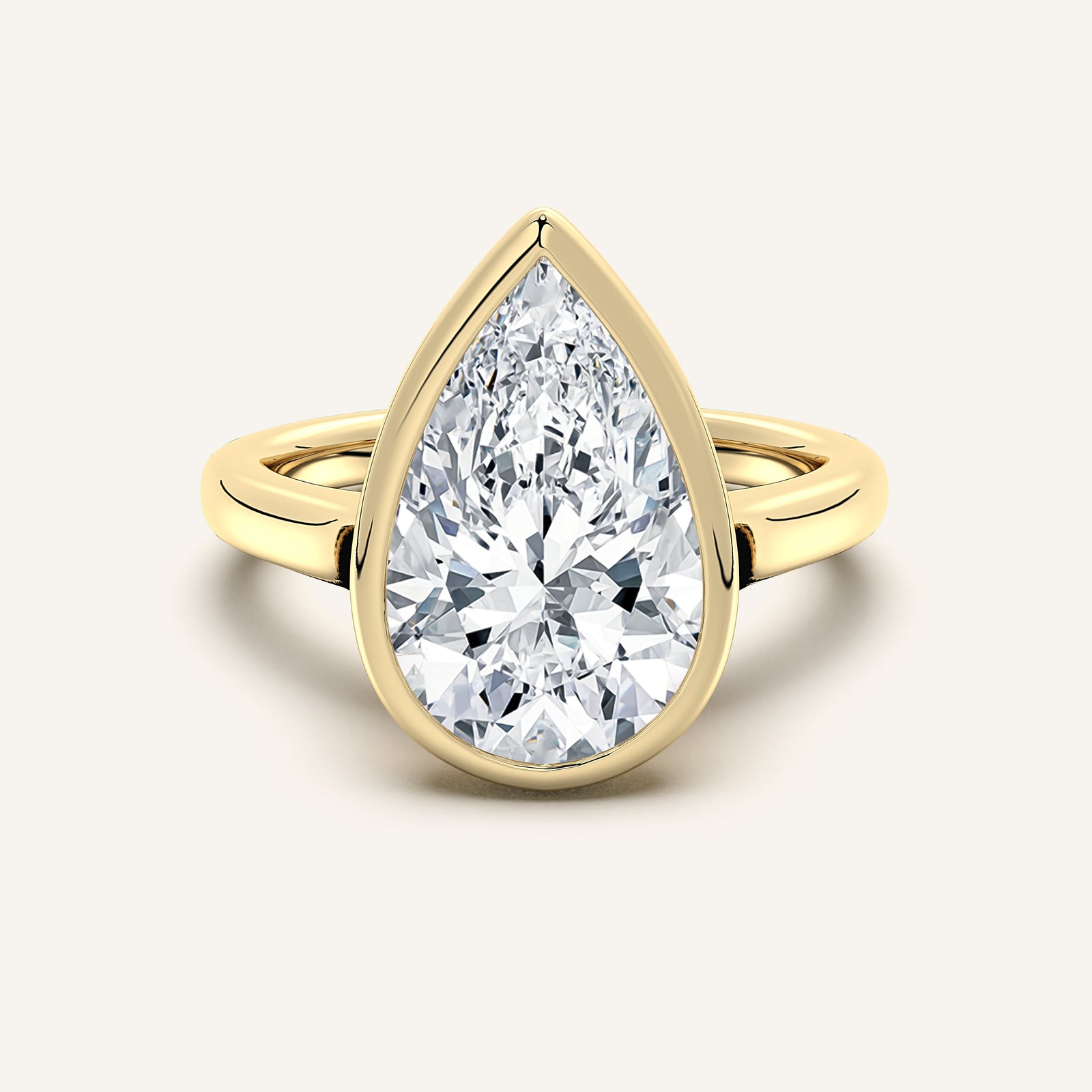 Étoile — Cathedral Bezel Set