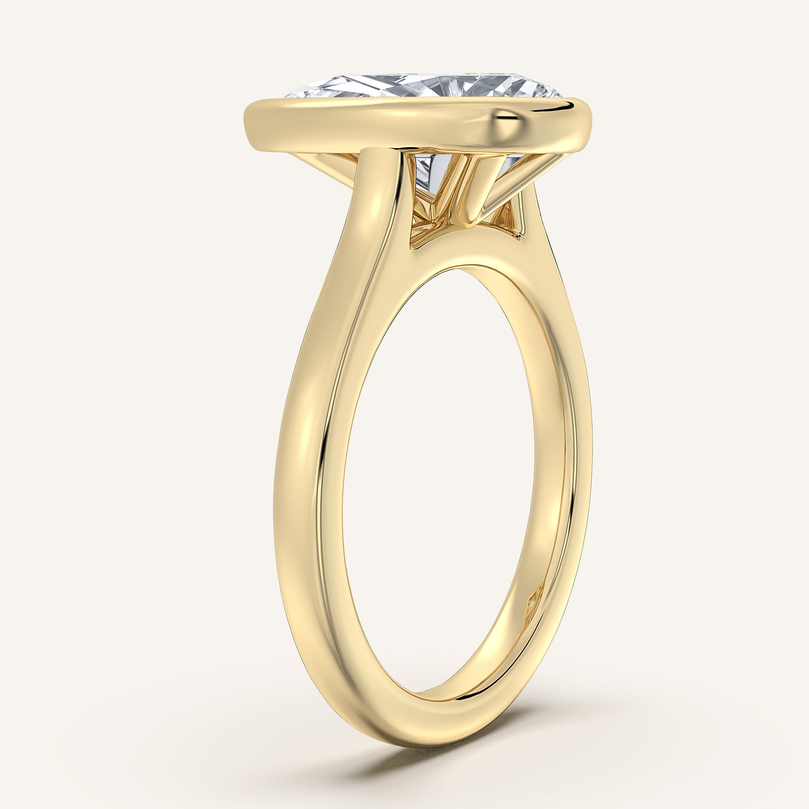 Étoile — Cathedral Bezel Set