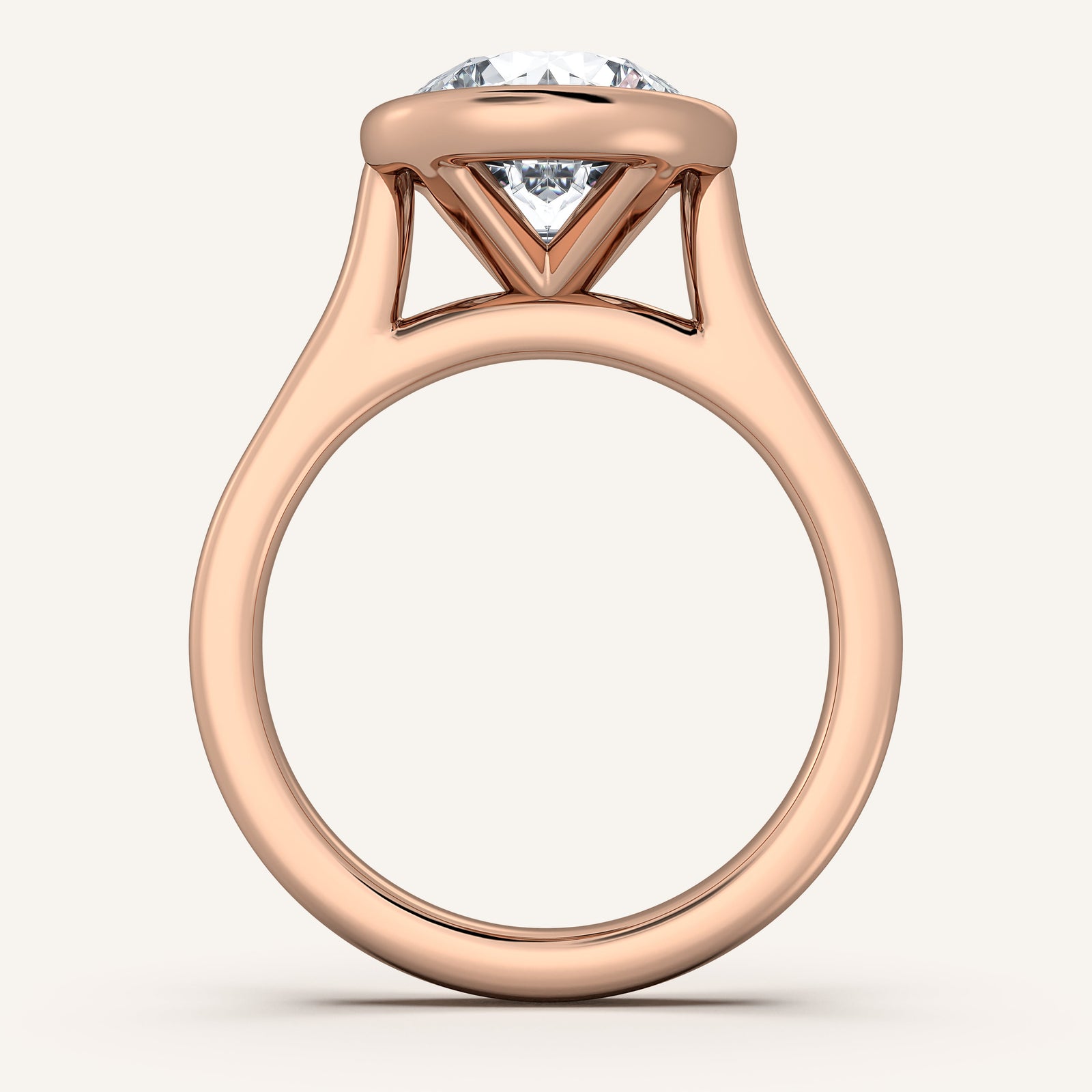 Étoile — Cathedral Bezel Set