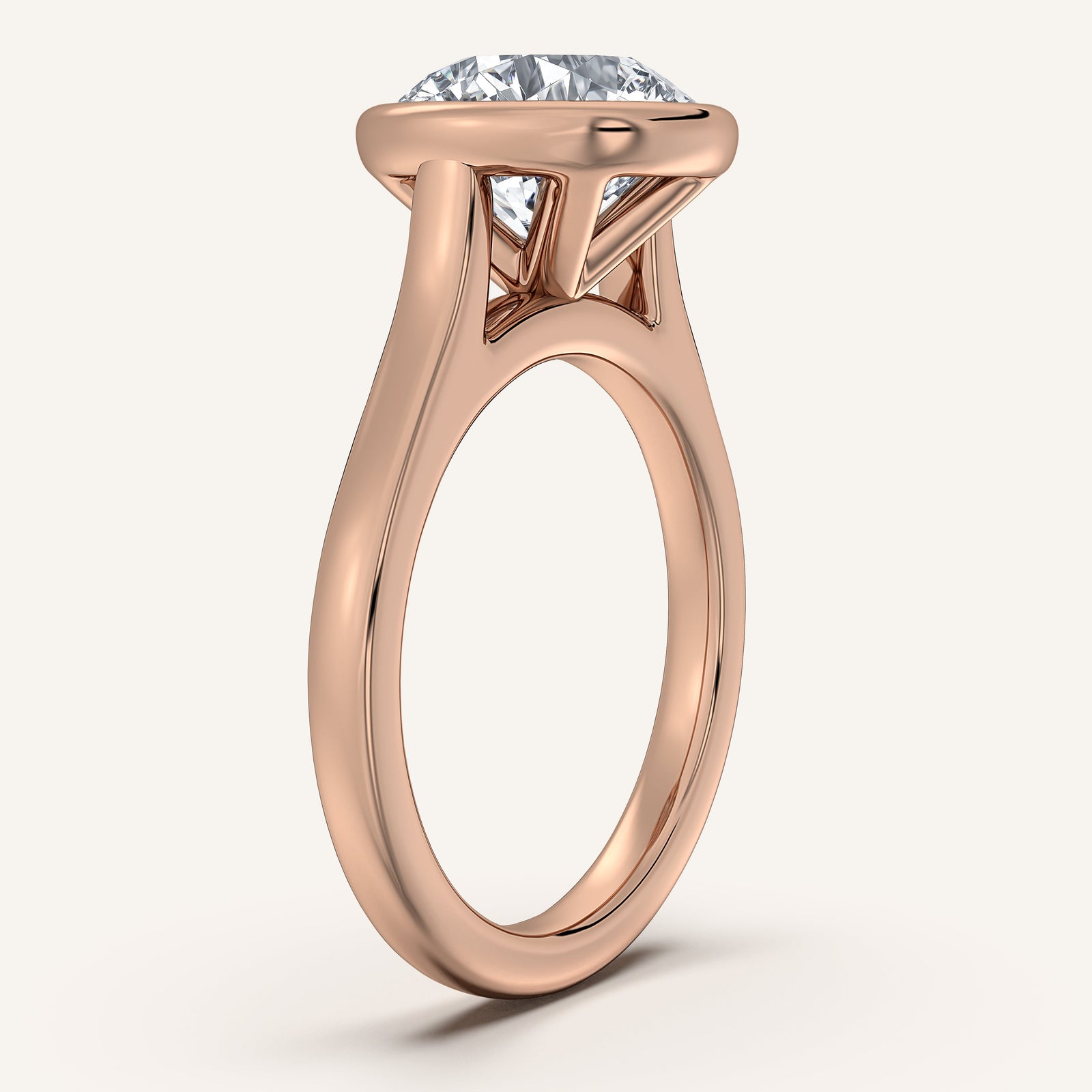 Étoile — Cathedral Bezel Set