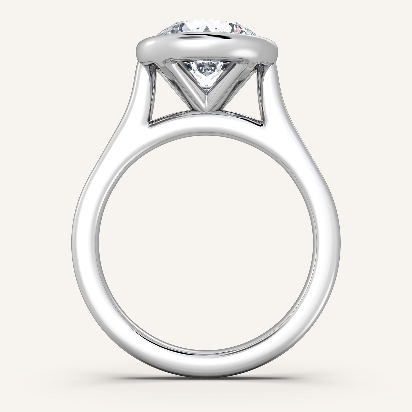 Étoile — Cathedral Bezel Set
