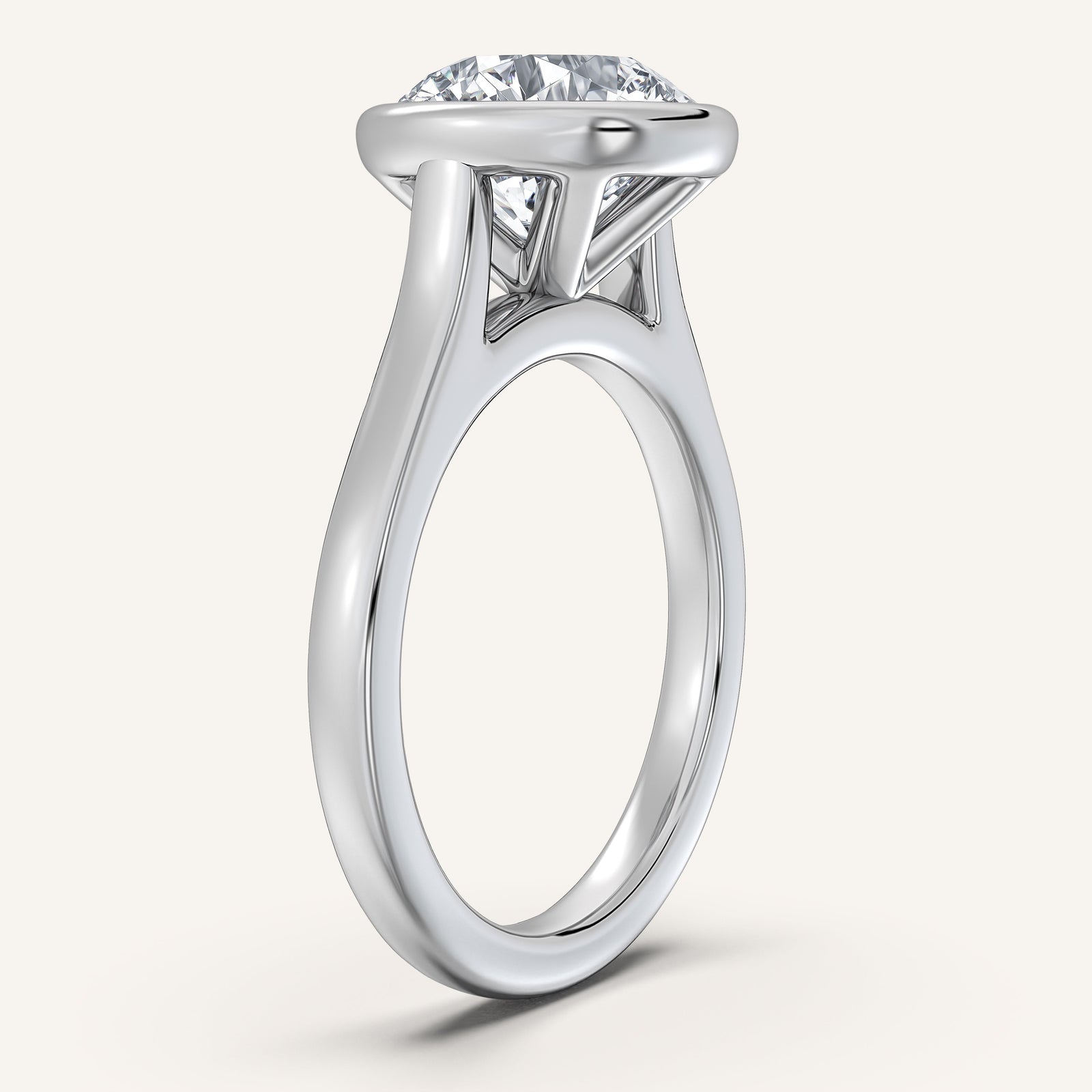 Étoile — Cathedral Bezel Set