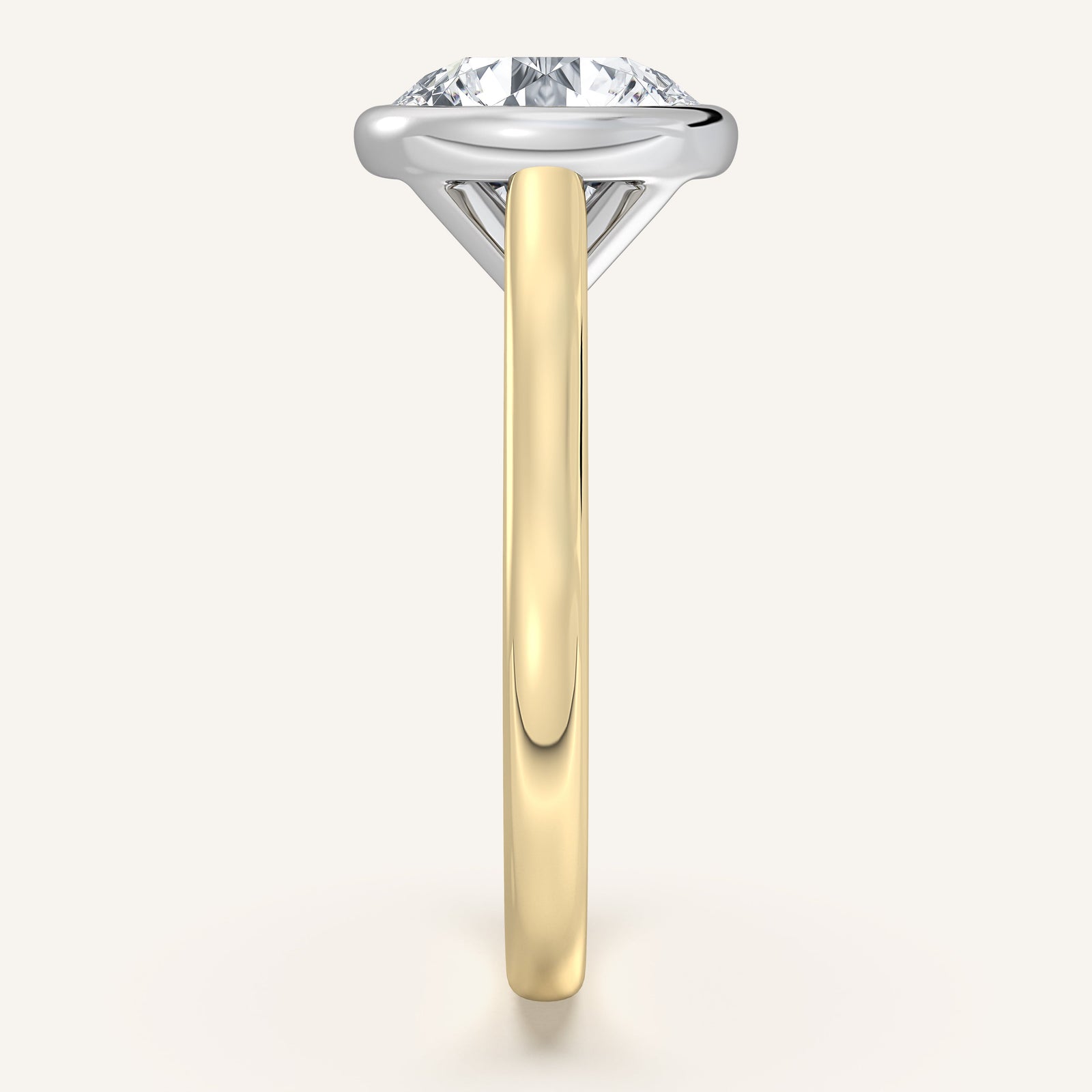 Étoile — Cathedral Bezel Set
