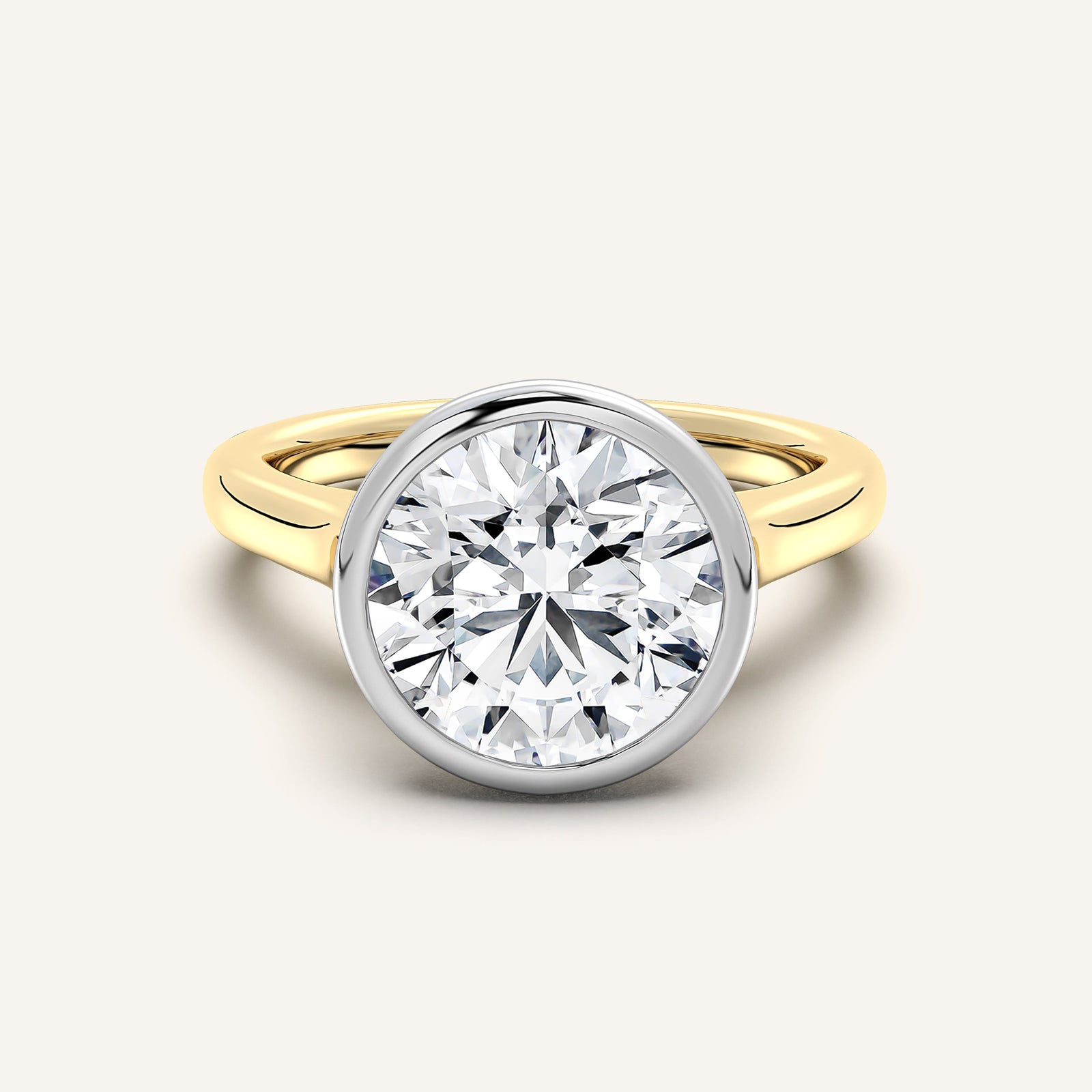 Étoile — Cathedral Bezel Set
