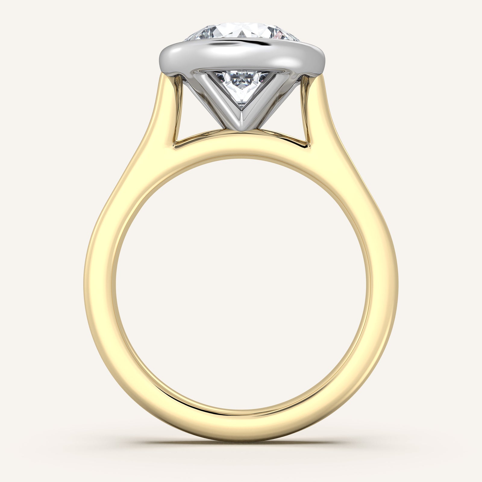 Étoile — Cathedral Bezel Set