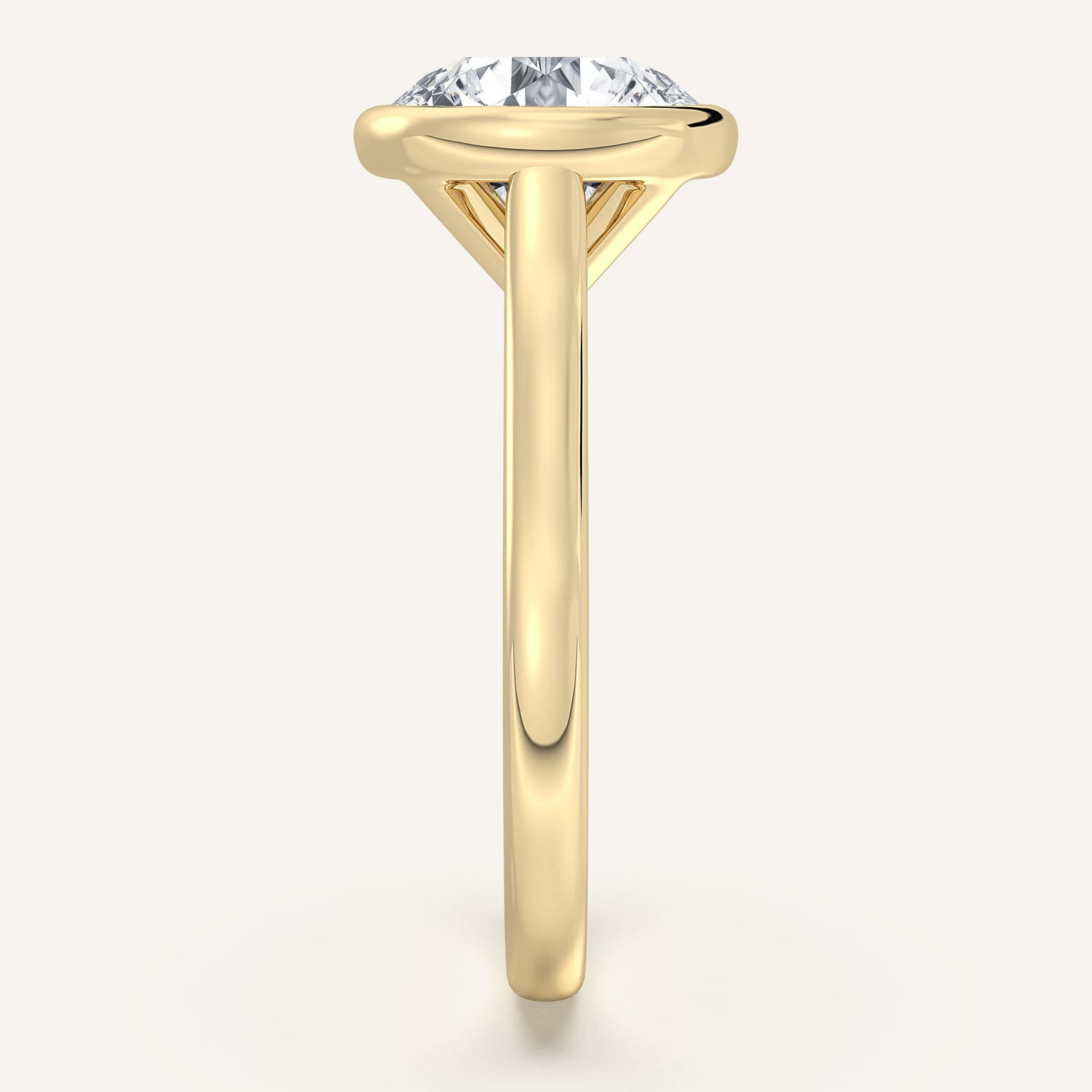 Étoile — Cathedral Bezel Set