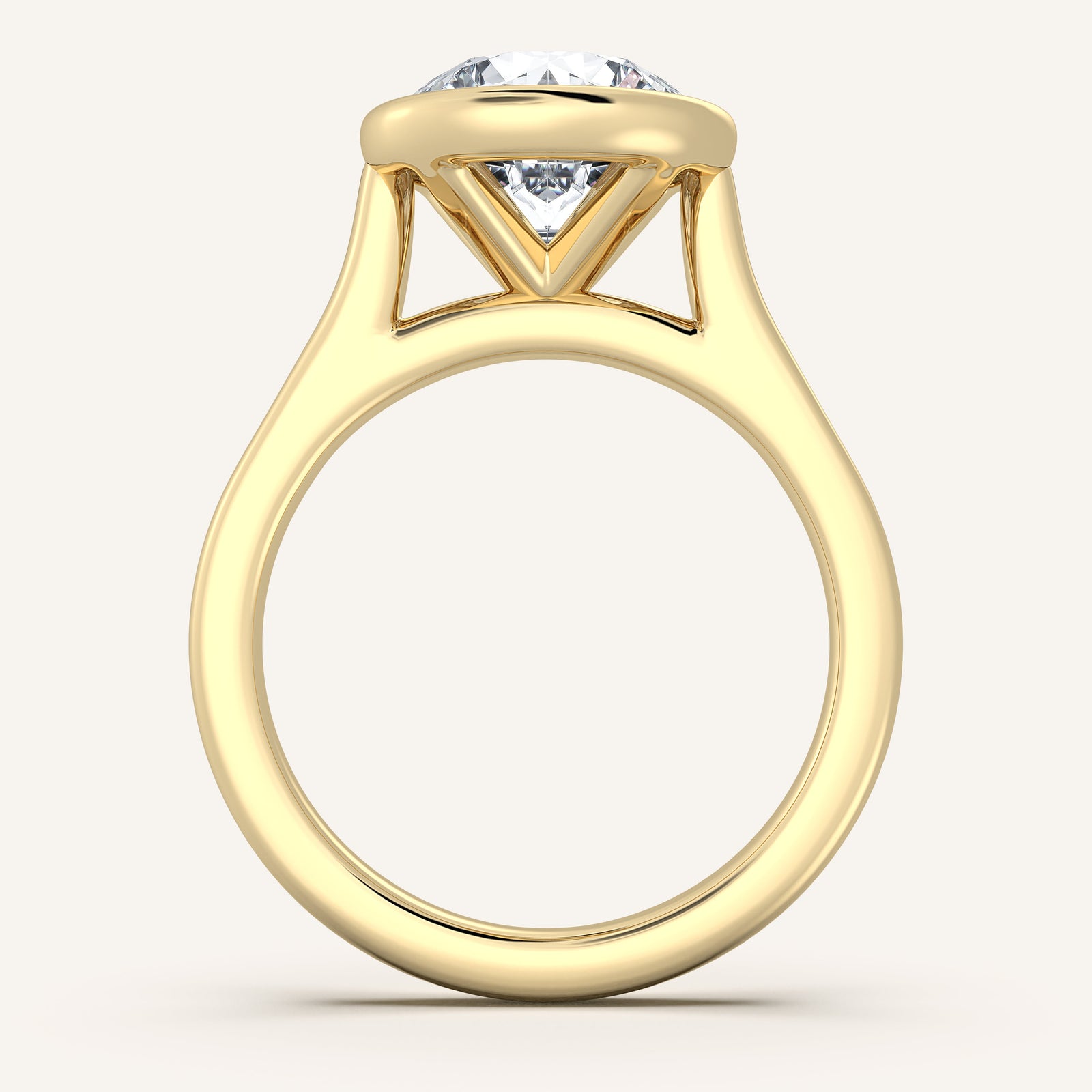 Étoile — Cathedral Bezel Set
