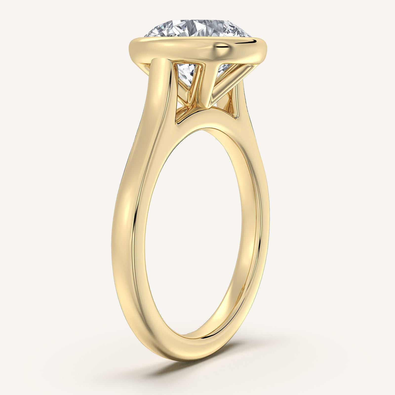 Étoile — Cathedral Bezel Set
