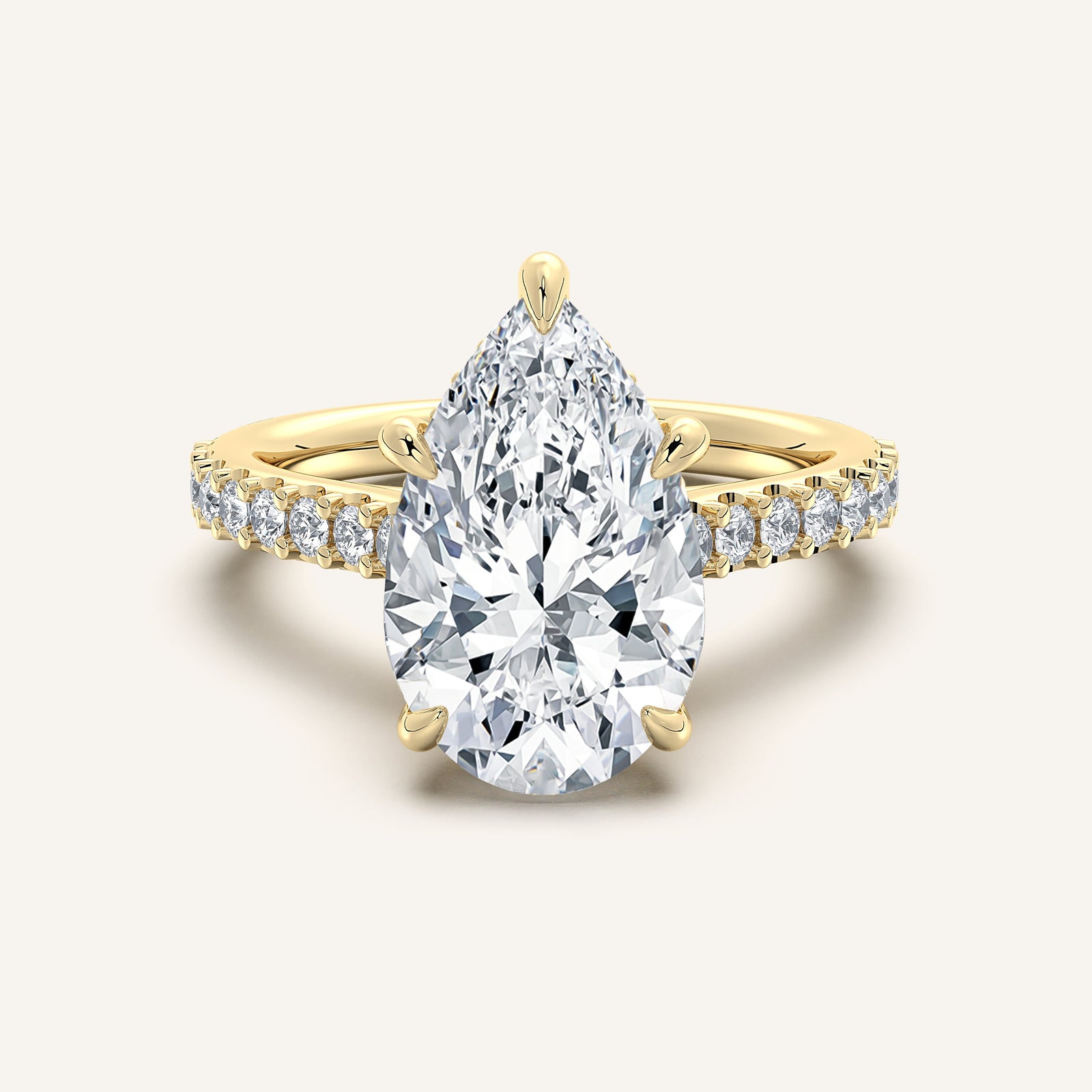 Valcrest Chateau Side Stone Engagement Ring