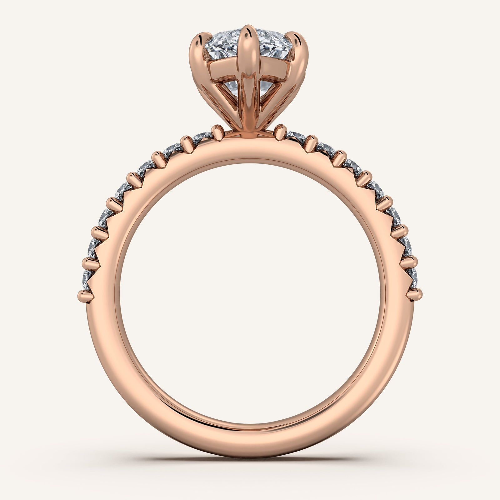 Renelle Brillante Accented Engagement Ring
