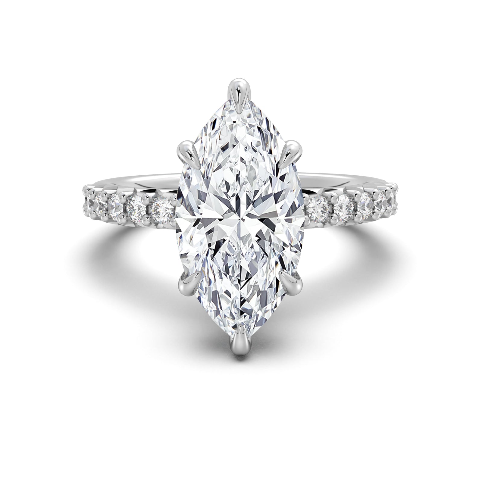 Renelle Brillante Accented Engagement Ring