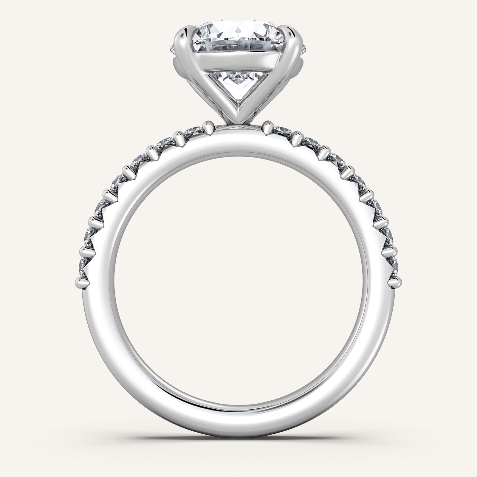 Renelle Brillante Accented Engagement Ring