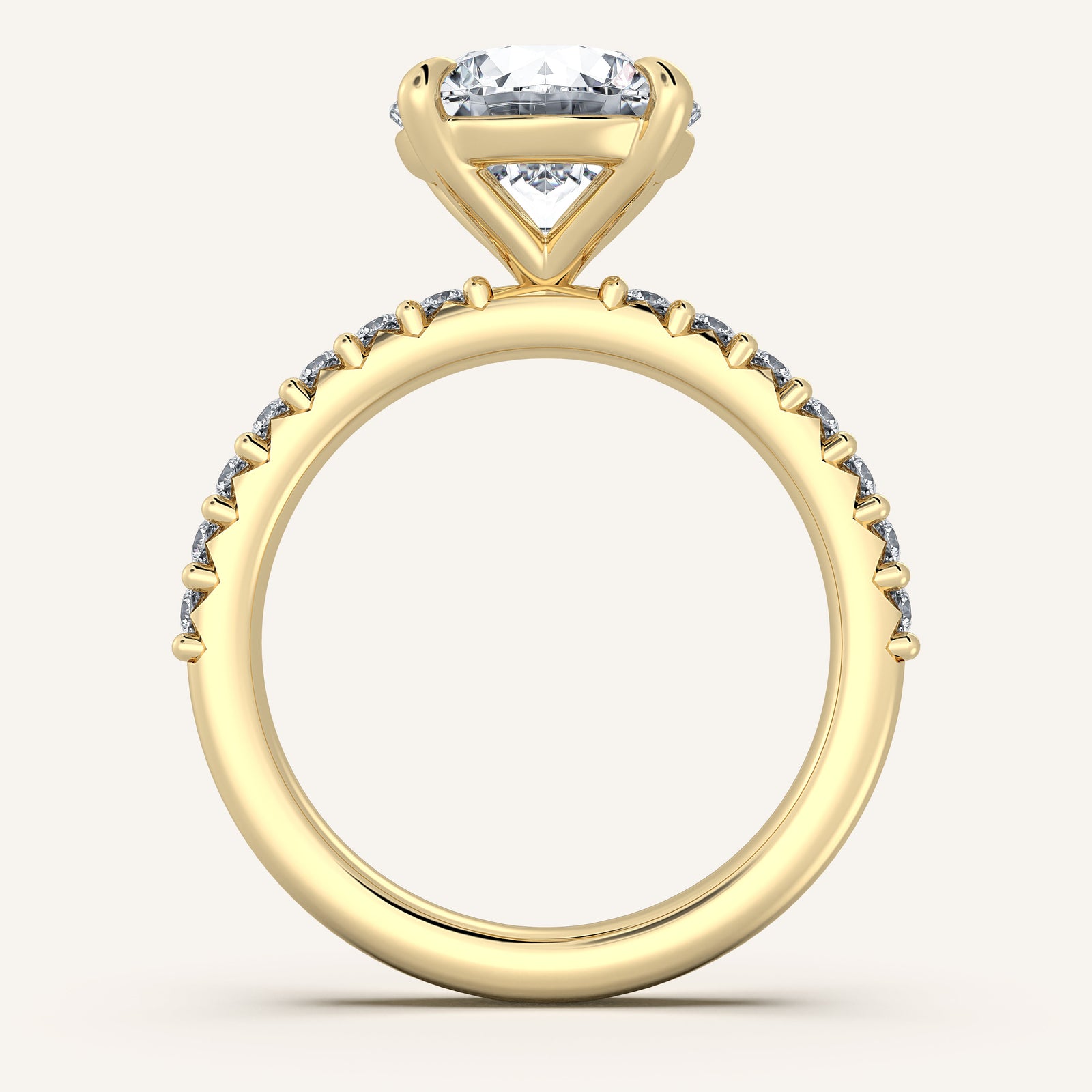 Renelle Brillante Accented Engagement Ring