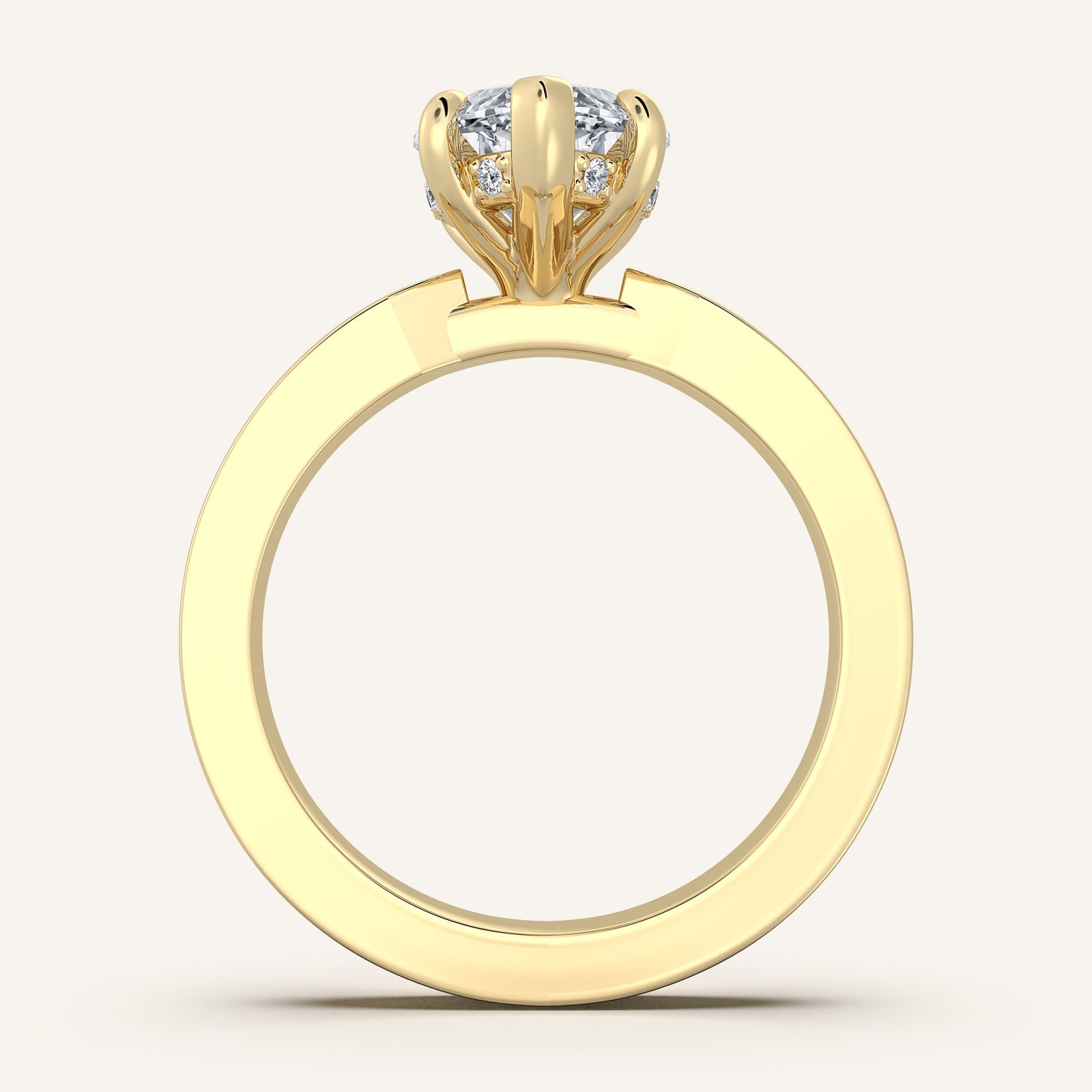 Renaissance — Vintage Engraved Solitaire