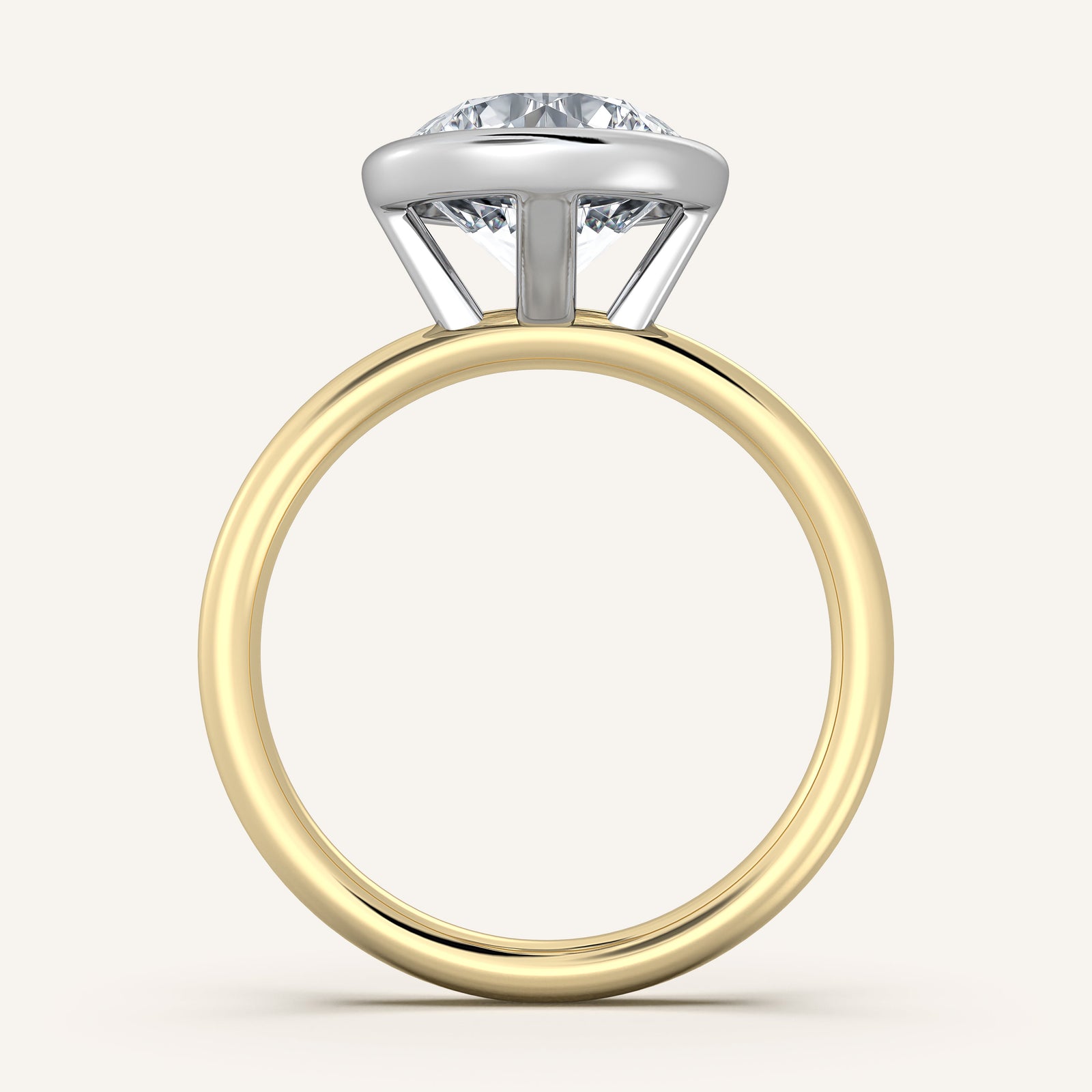 Continu — Bezel Set Solitaire