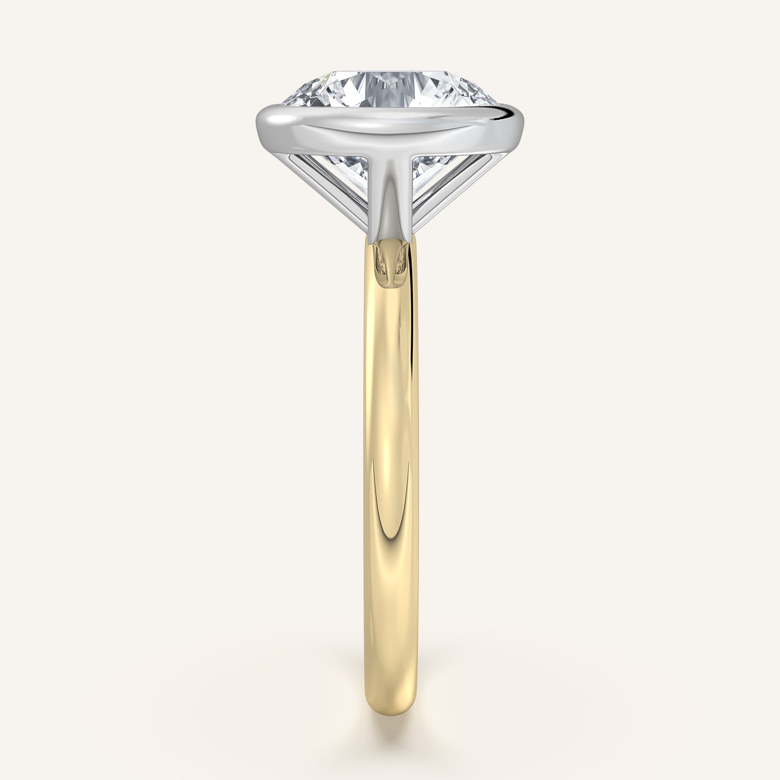 Continu — Bezel Set Solitaire