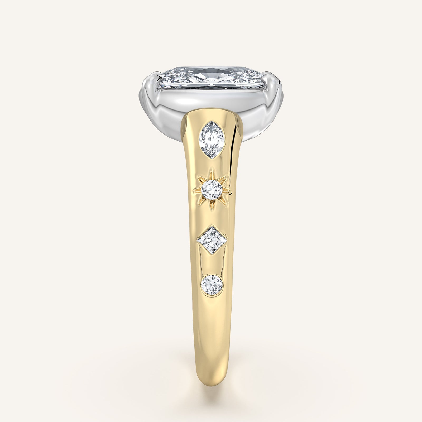 Faux Bezel — Vintage-Inspired Setting