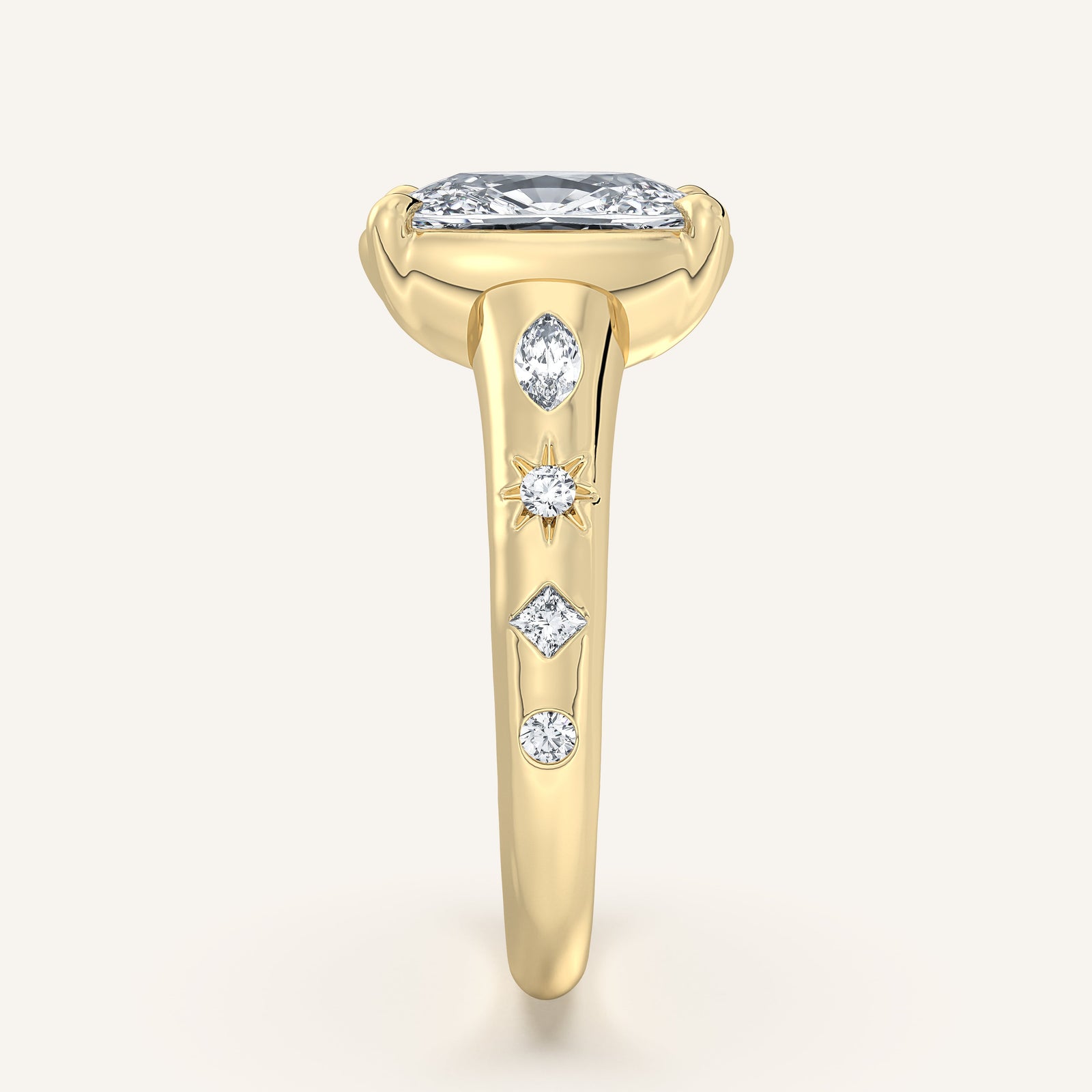 Faux Bezel — Vintage-Inspired Setting