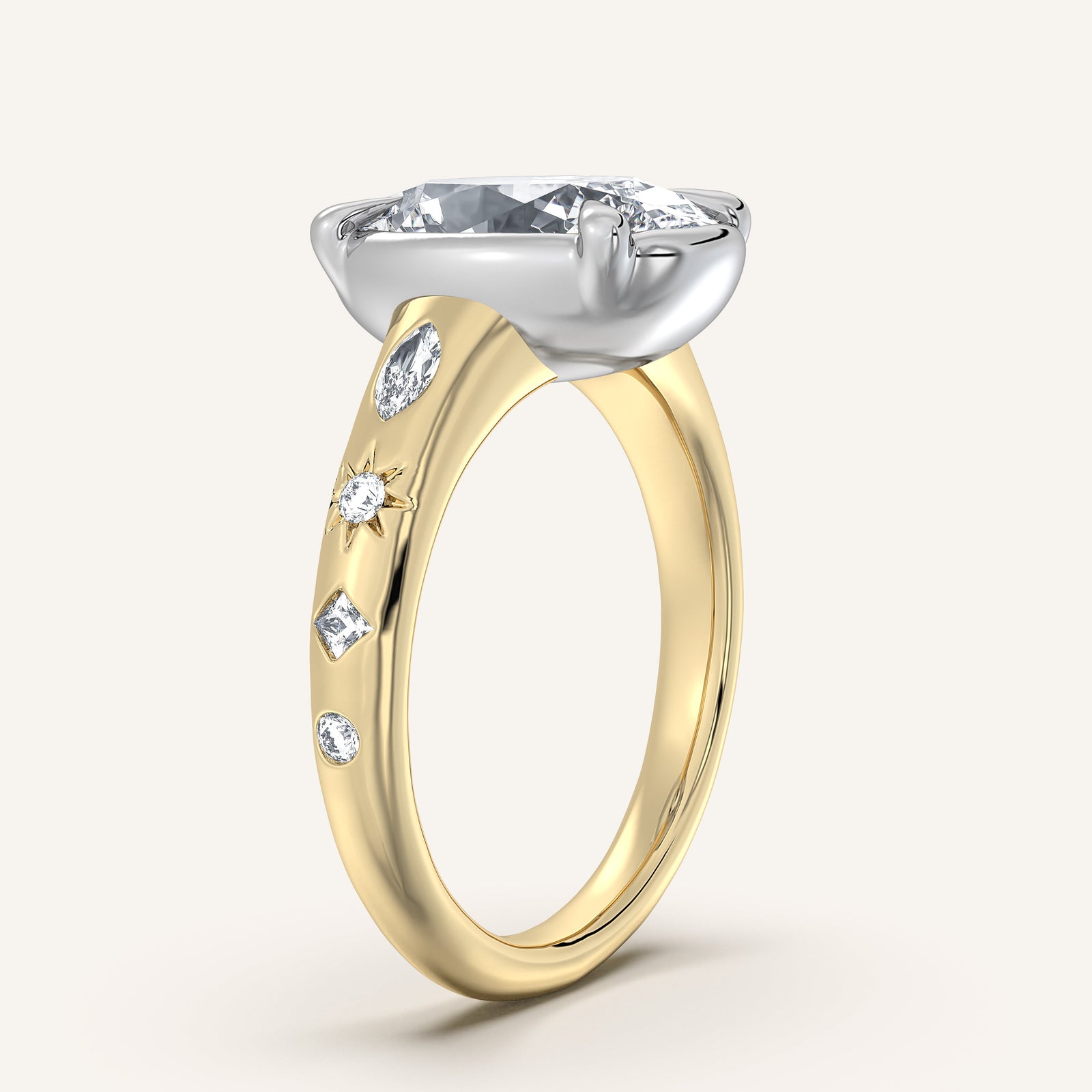 Faux Bezel — Vintage-Inspired Setting