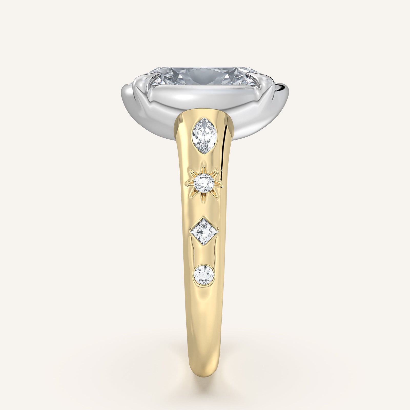 Faux Bezel — Vintage-Inspired Setting