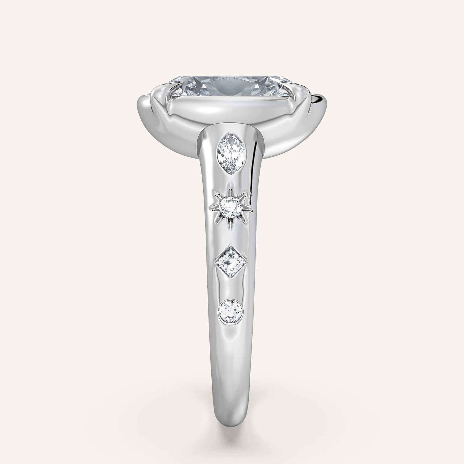 Faux Bezel — Vintage-Inspired Setting