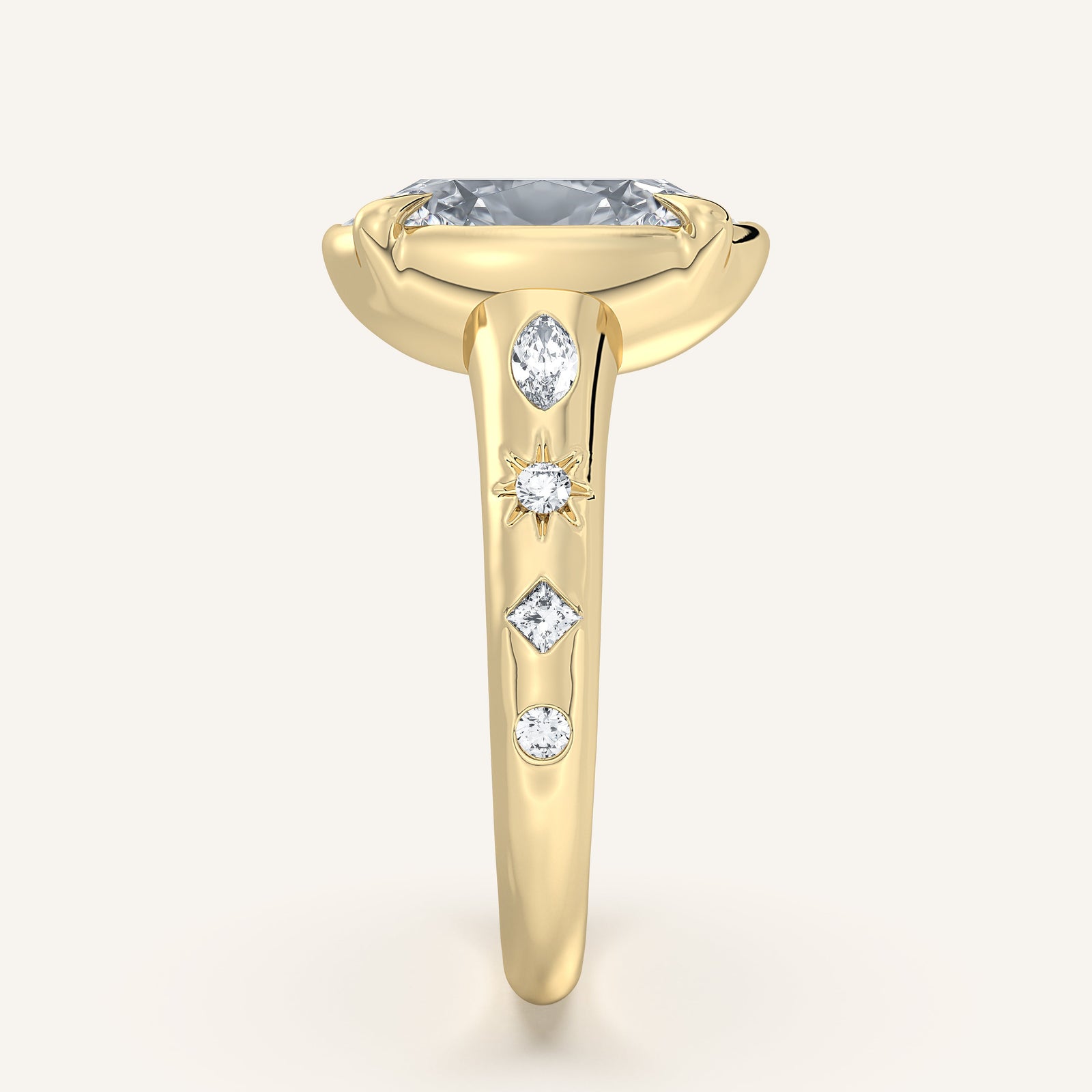 Faux Bezel — Vintage-Inspired Setting