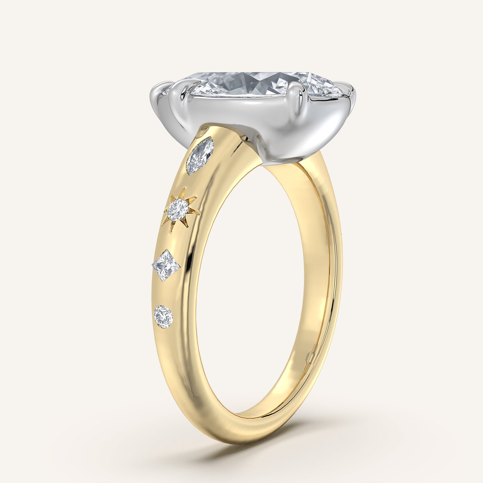 Faux Bezel — Vintage-Inspired Setting