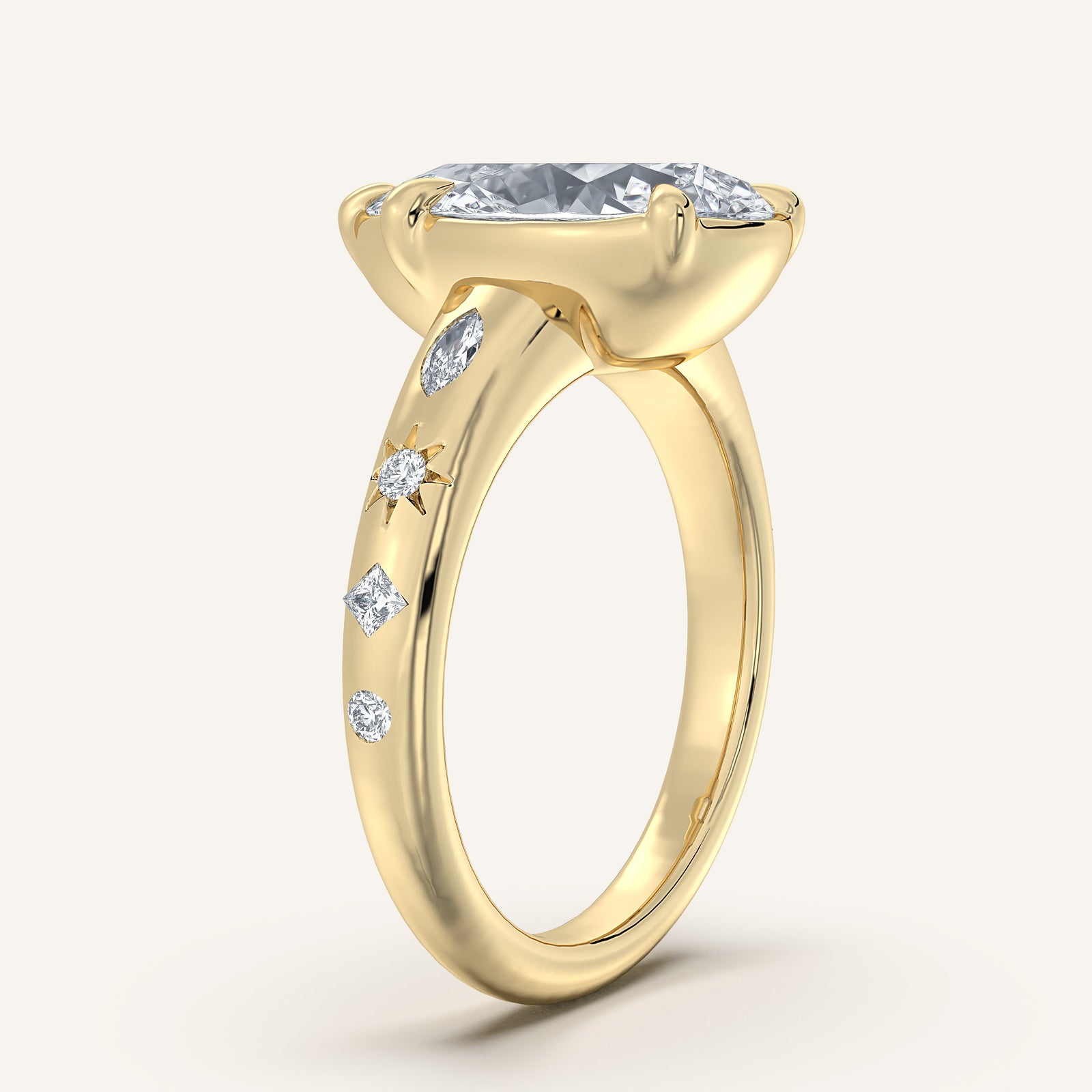 Faux Bezel — Vintage-Inspired Setting