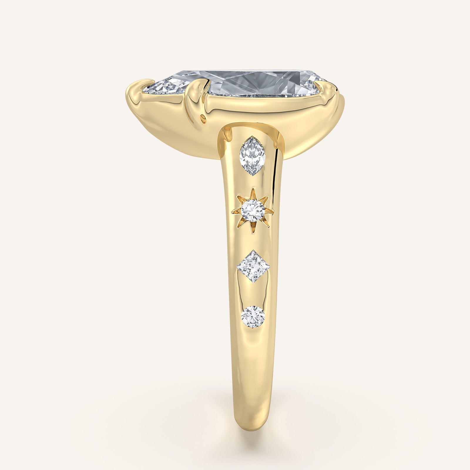 Faux Bezel — Vintage-Inspired Setting