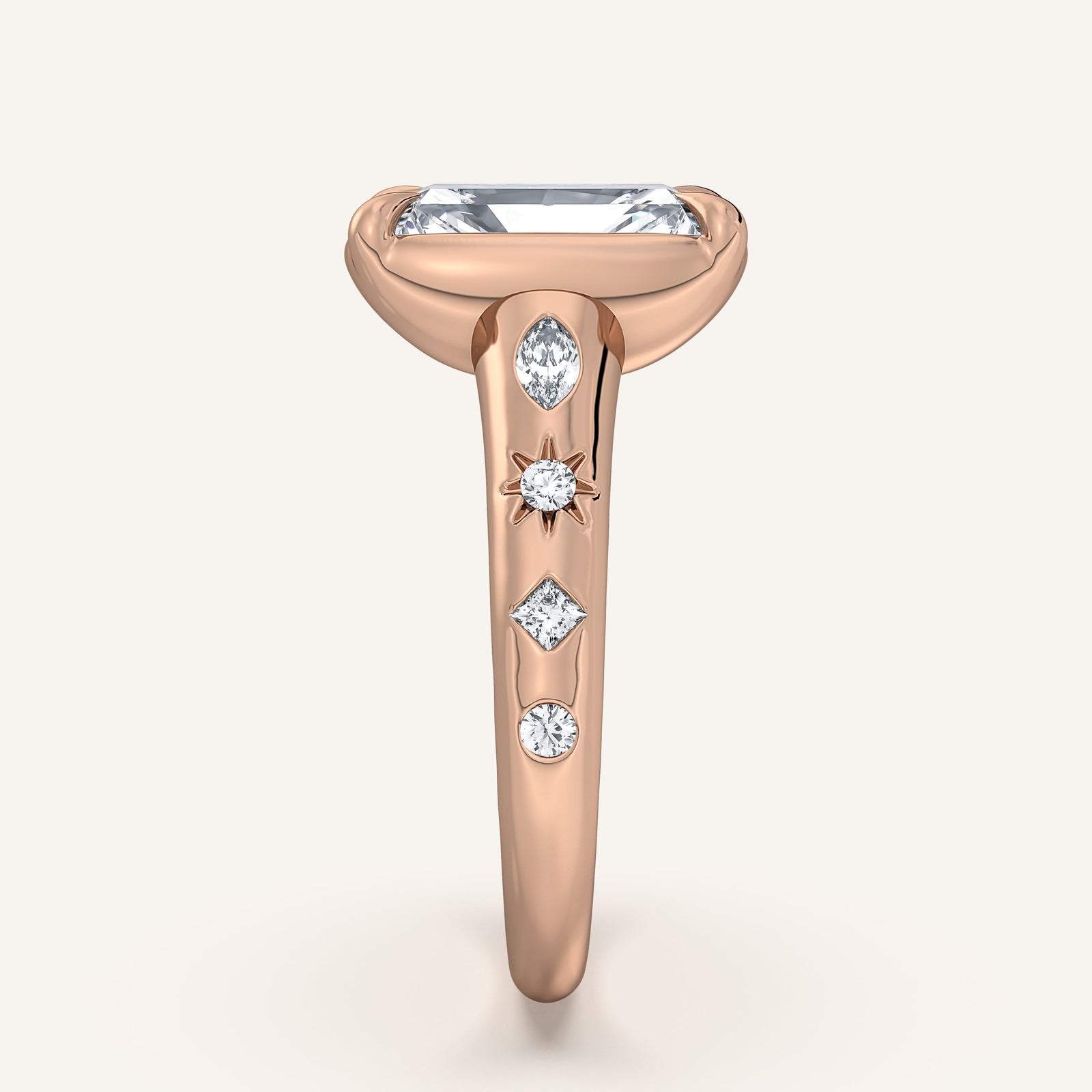 Faux Bezel — Vintage-Inspired Setting