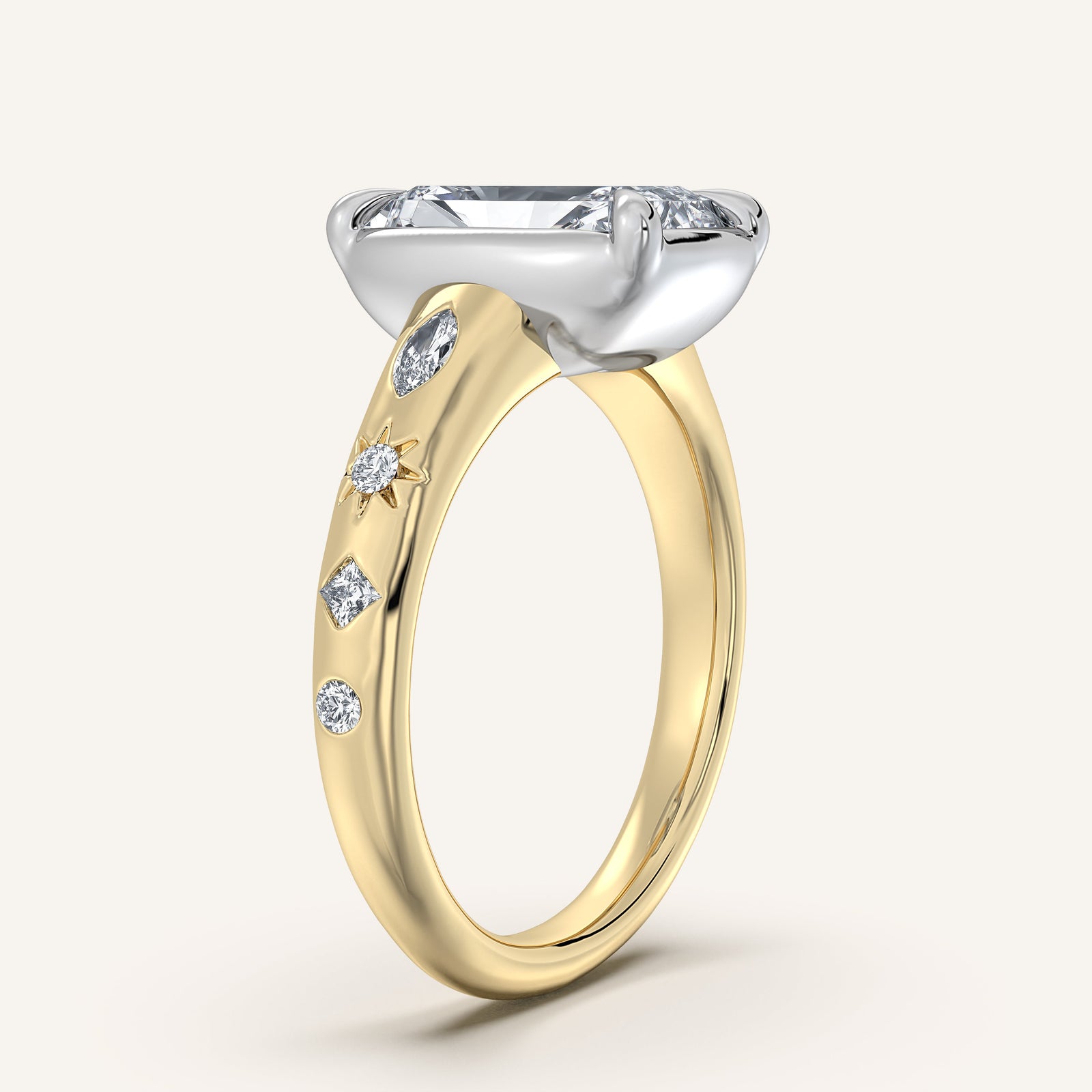 Faux Bezel — Vintage-Inspired Setting