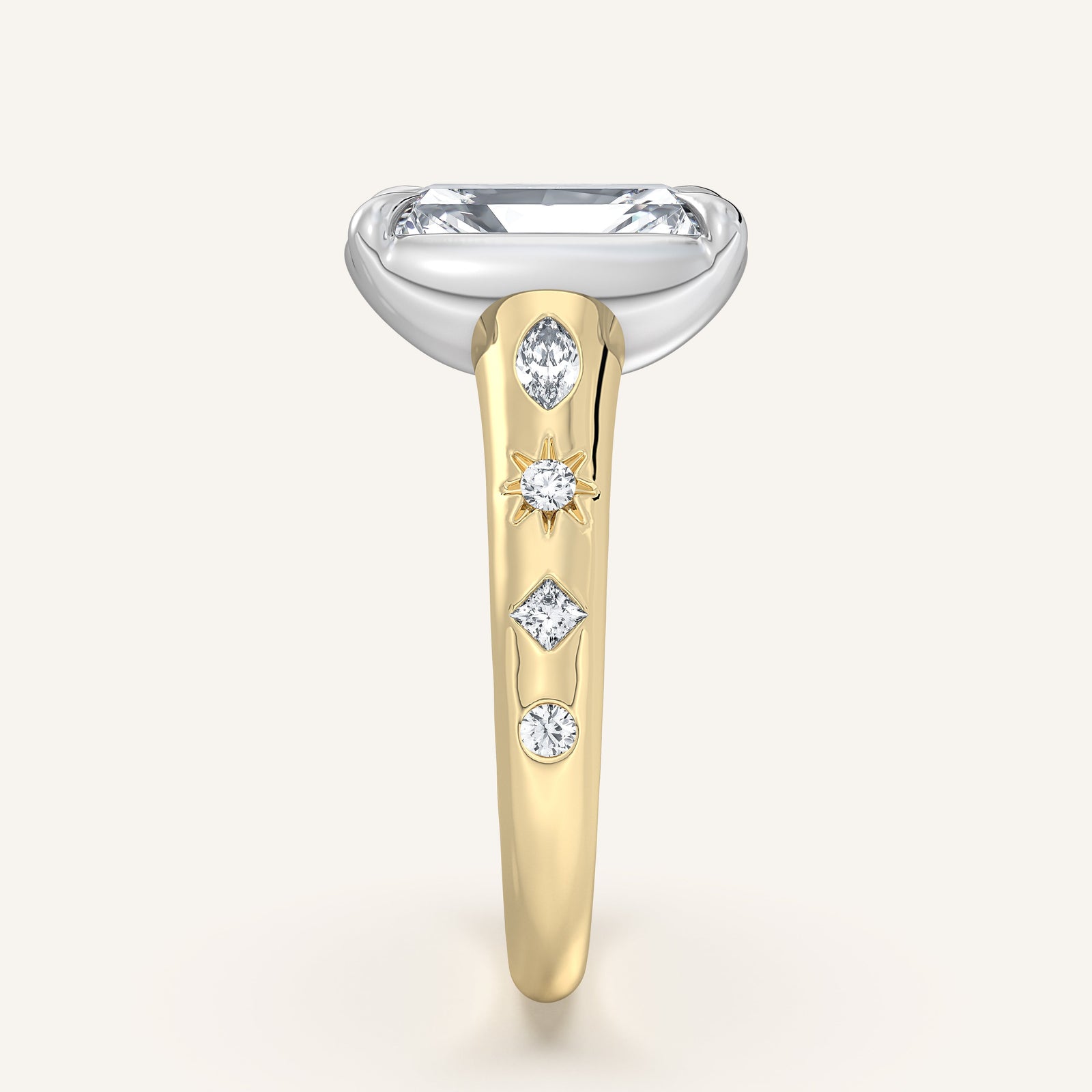 Faux Bezel — Vintage-Inspired Setting