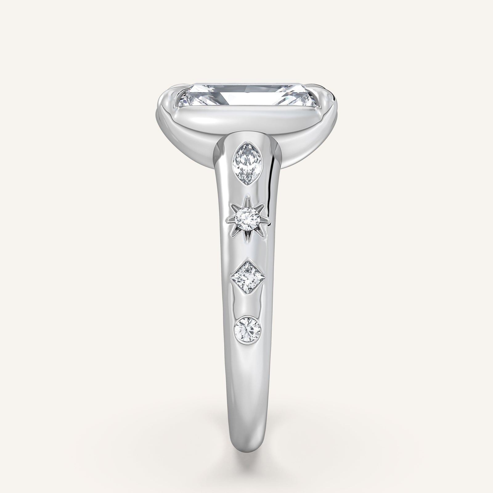 Faux Bezel — Vintage-Inspired Setting