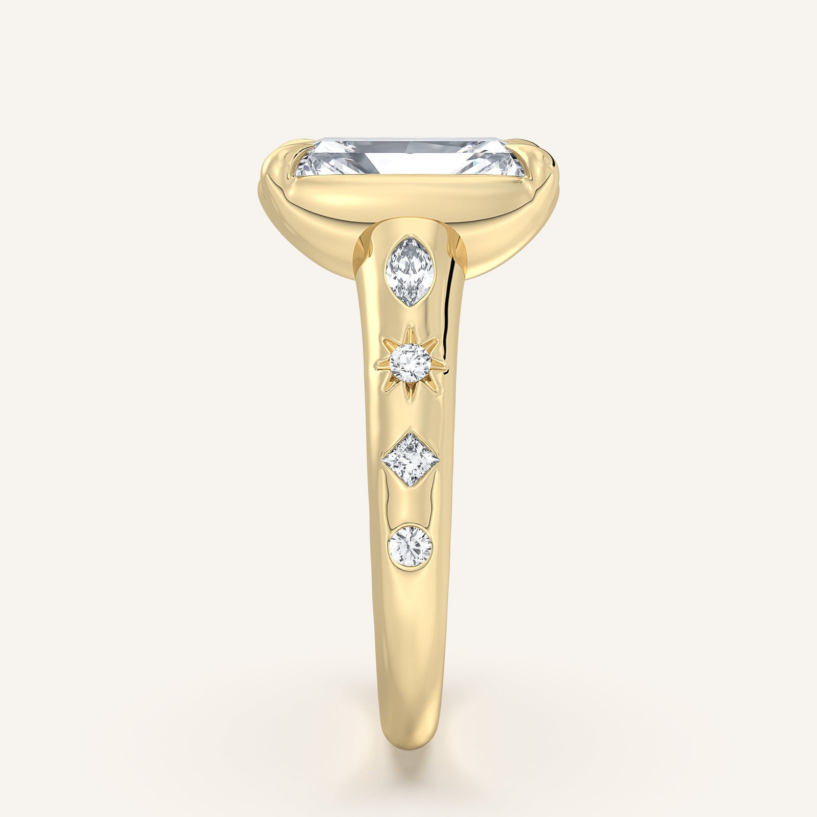 Faux Bezel — Vintage-Inspired Setting