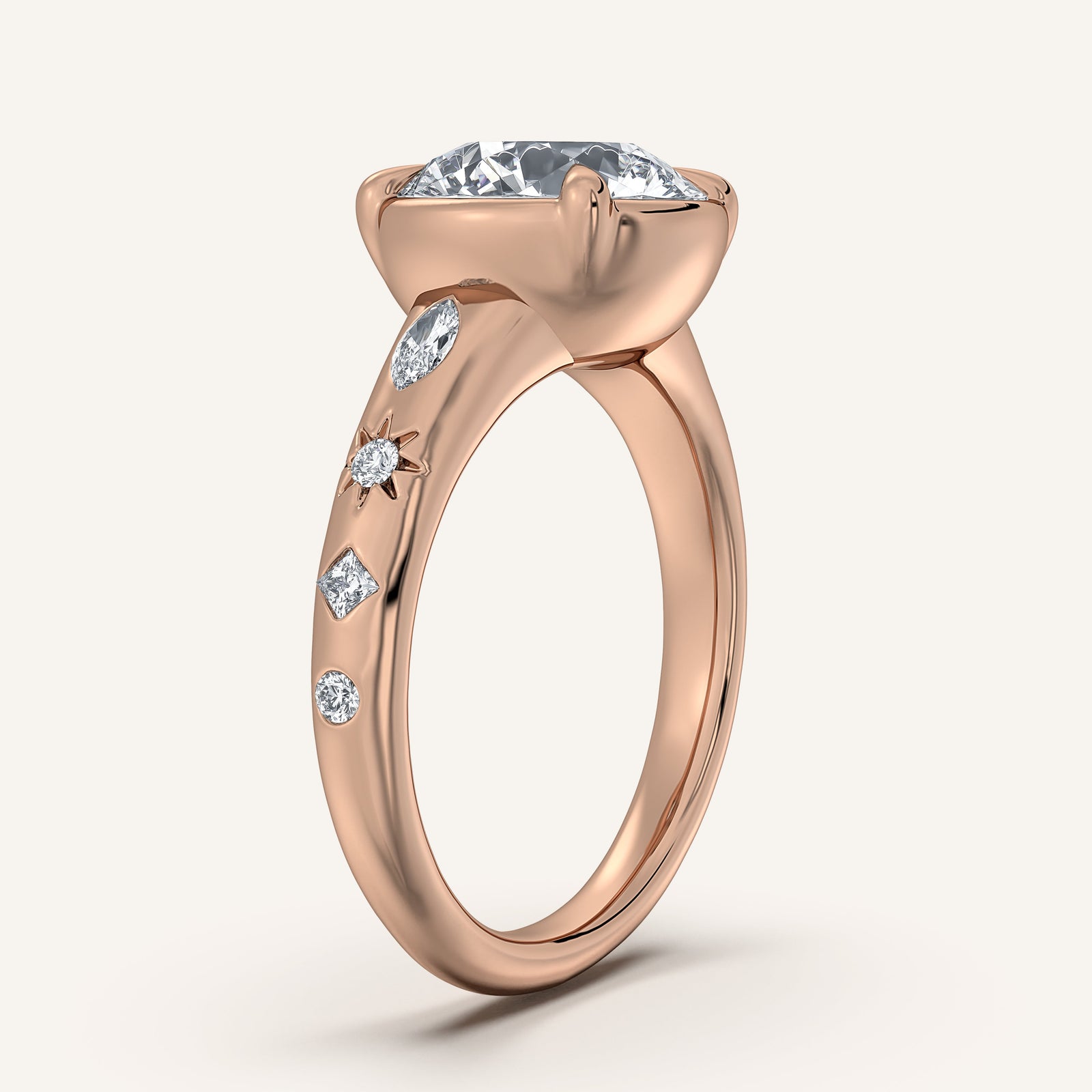 Faux Bezel — Vintage-Inspired Setting