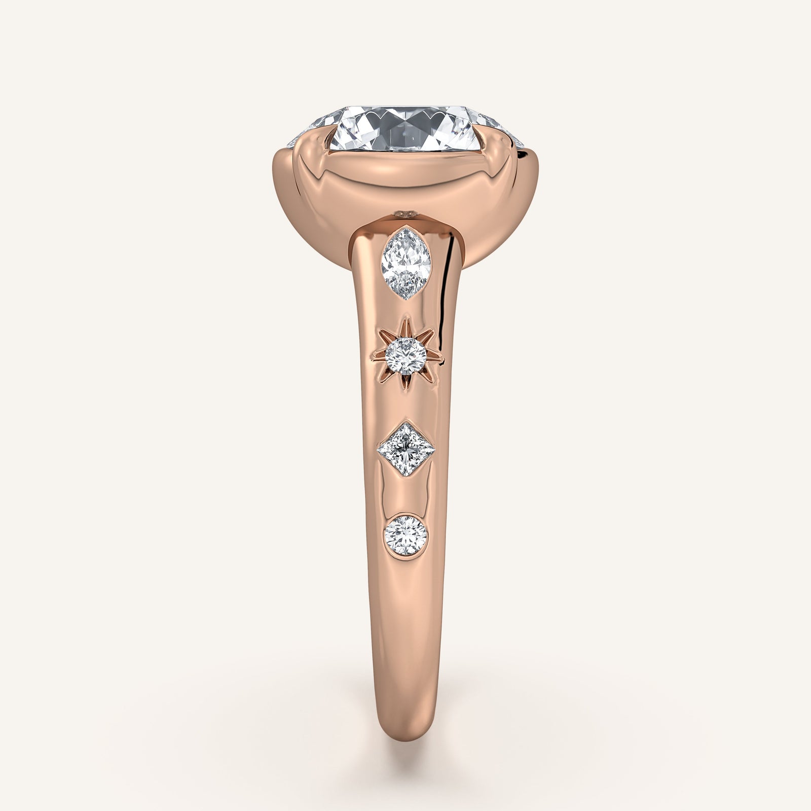 Faux Bezel — Vintage-Inspired Setting