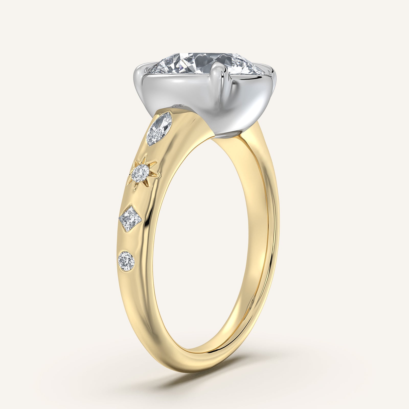 Faux Bezel — Vintage-Inspired Setting