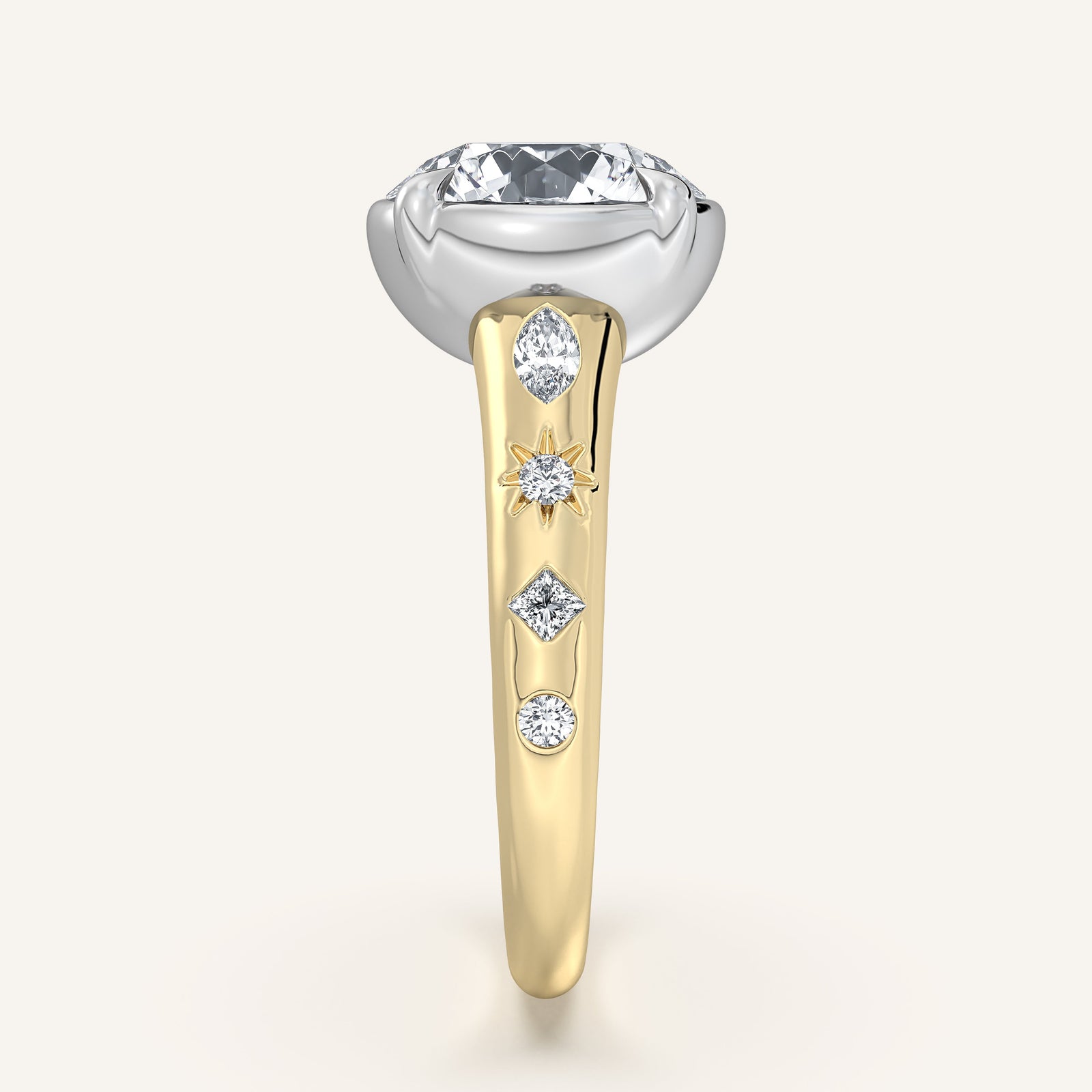 Faux Bezel — Vintage-Inspired Setting