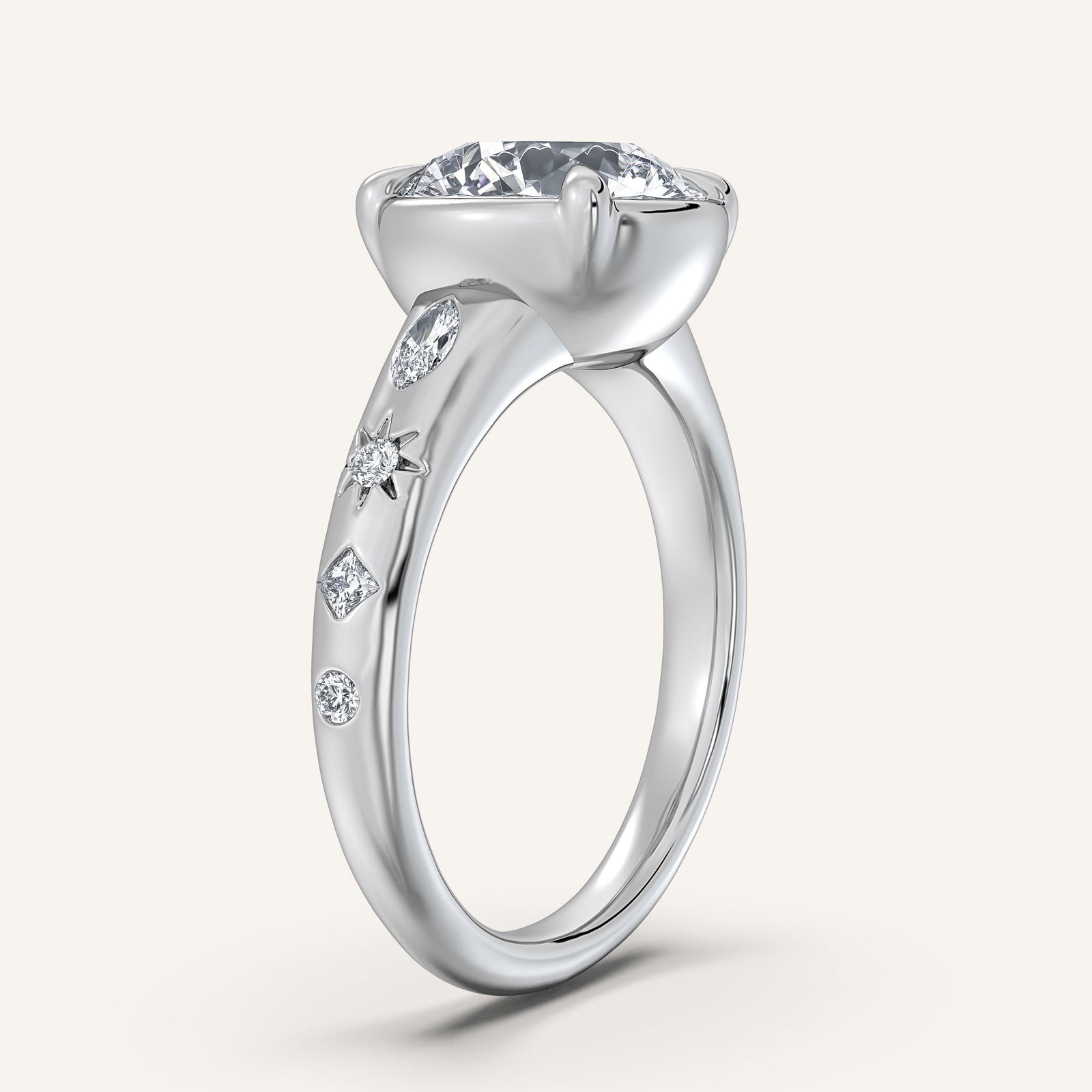 Faux Bezel — Vintage-Inspired Setting