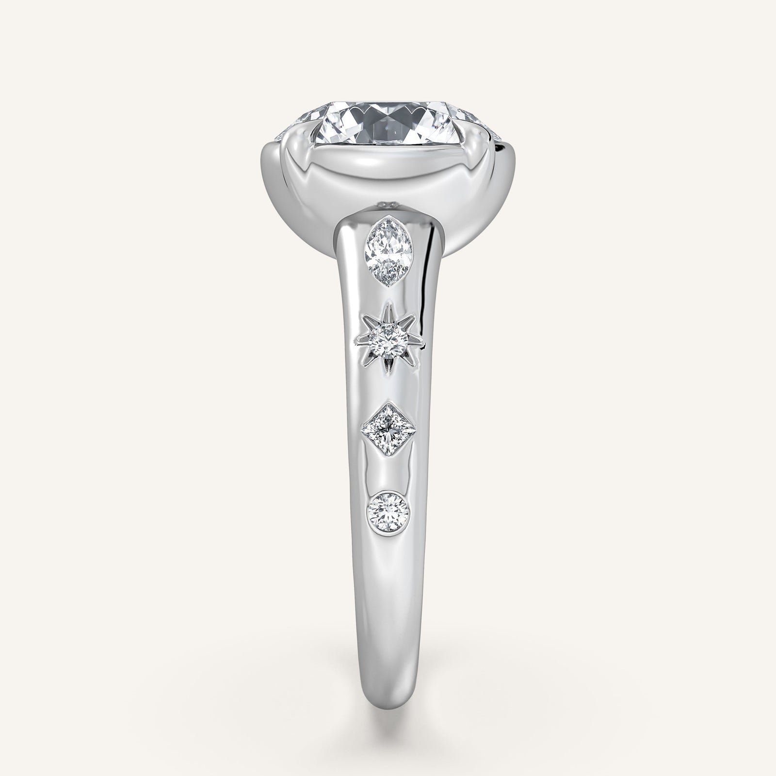 Faux Bezel — Vintage-Inspired Setting