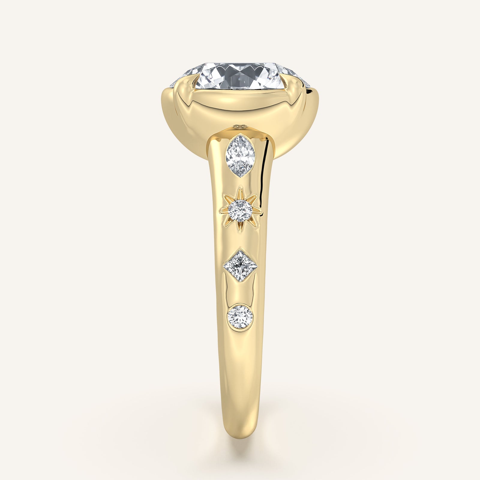 Faux Bezel — Vintage-Inspired Setting
