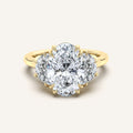 shape: Oval | metal: Yellow Gold | view: 1