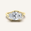 shape: Oval | metal: Yellow Gold | view: 1