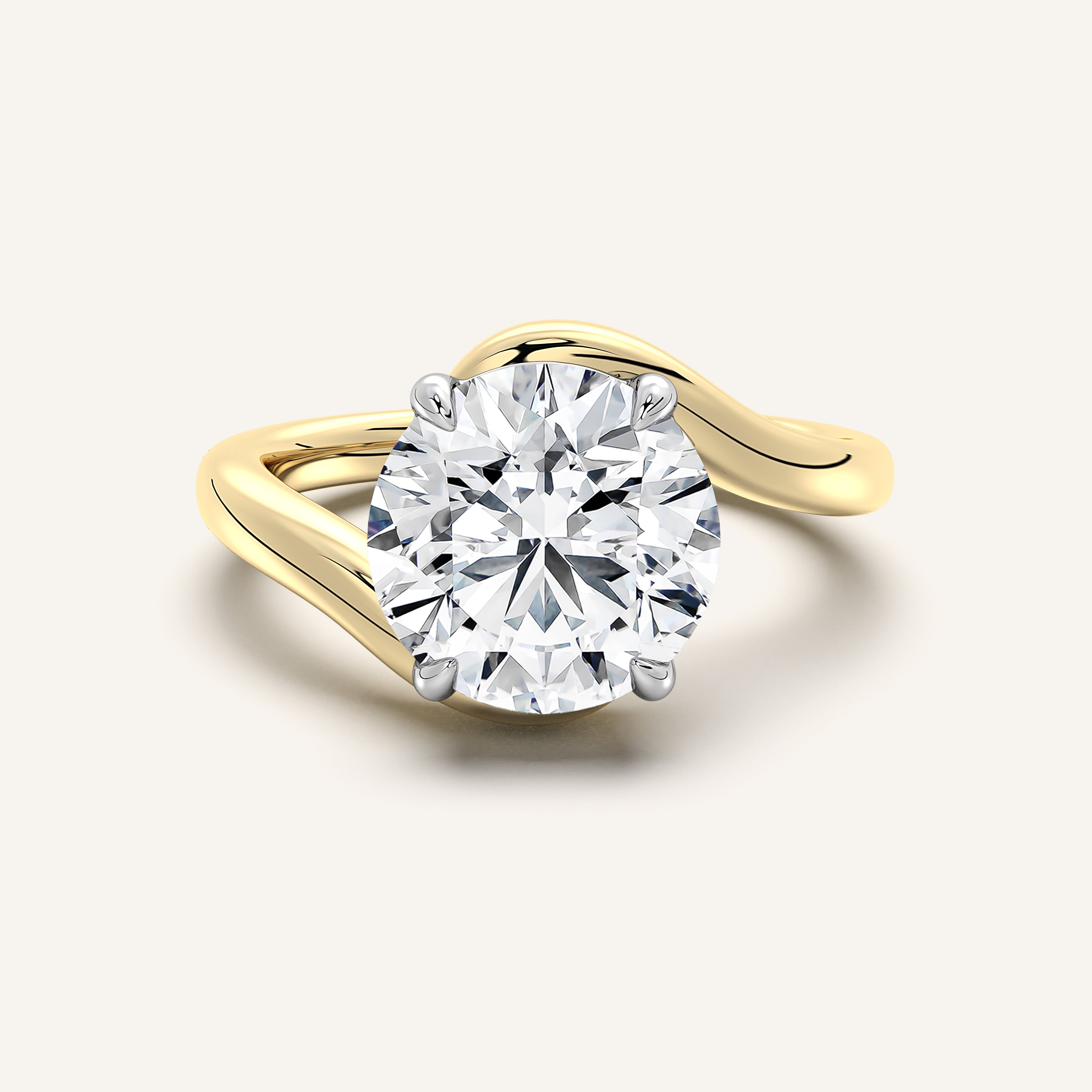 shape: Round | metal: Two Tone | view: 1