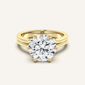 shape: Round | metal: Yellow Gold | view: 1